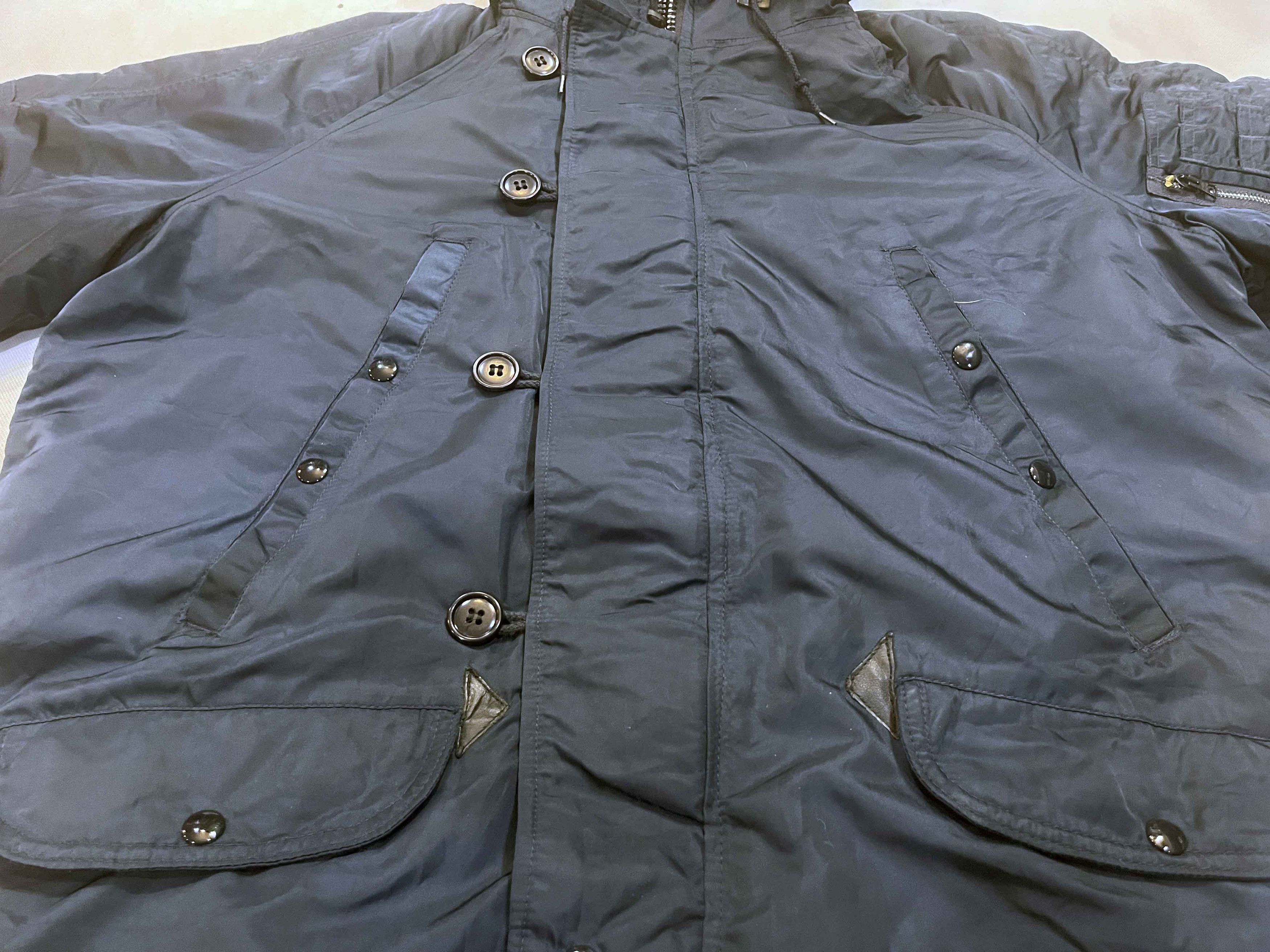 I. Spiewak And Sons Vintage Spiewak N-3B Parka Fur Hooded Coat Flight Jacket Size US L / EU 52-54 / 3 - 3 Thumbnail