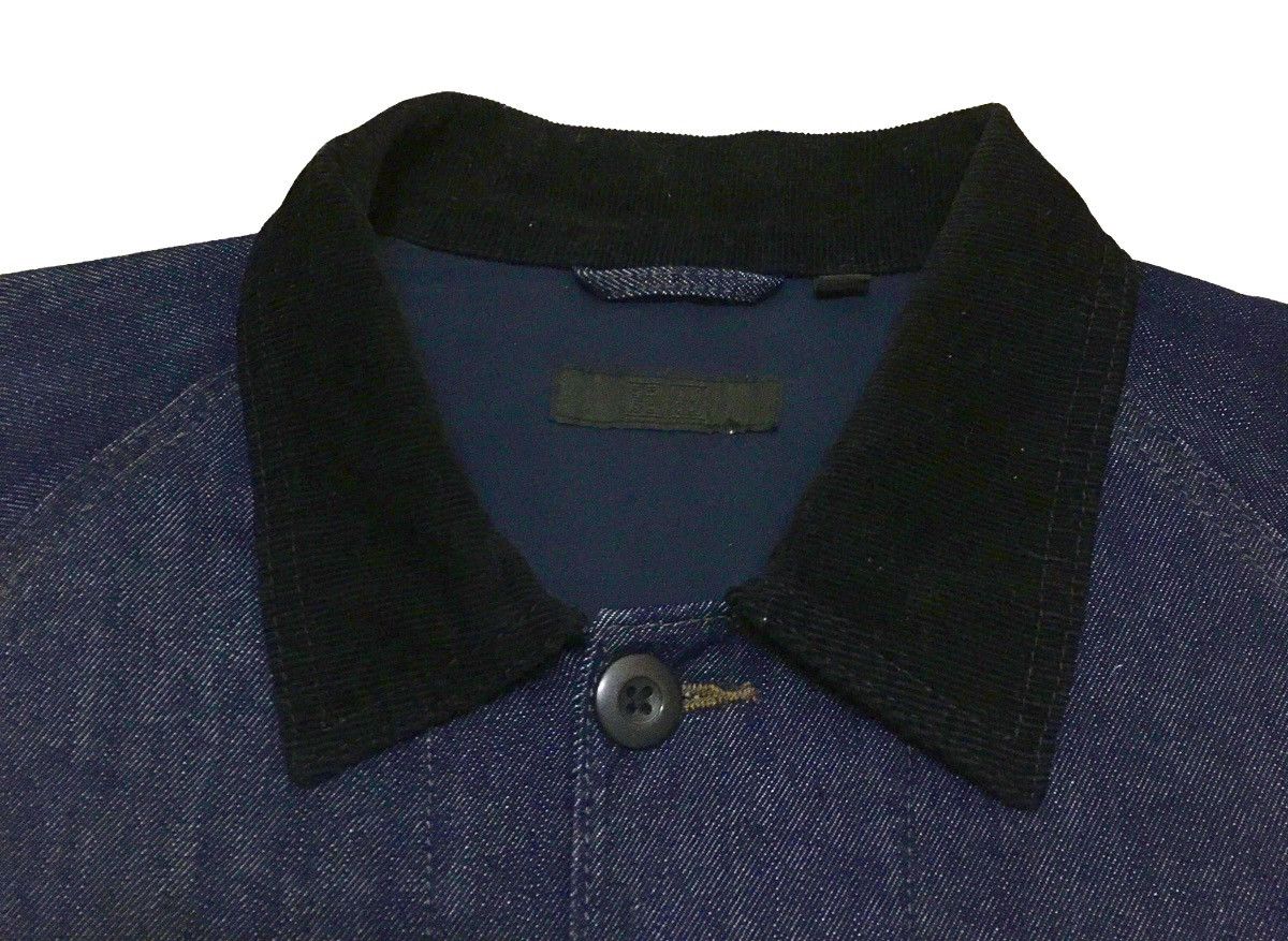 Japanese Brand × Uniqlo Rare Design Japanese Brand Uniqlo Chore Denim Jacket 2000s Size US XL / EU 56 / 4 - 6 Thumbnail