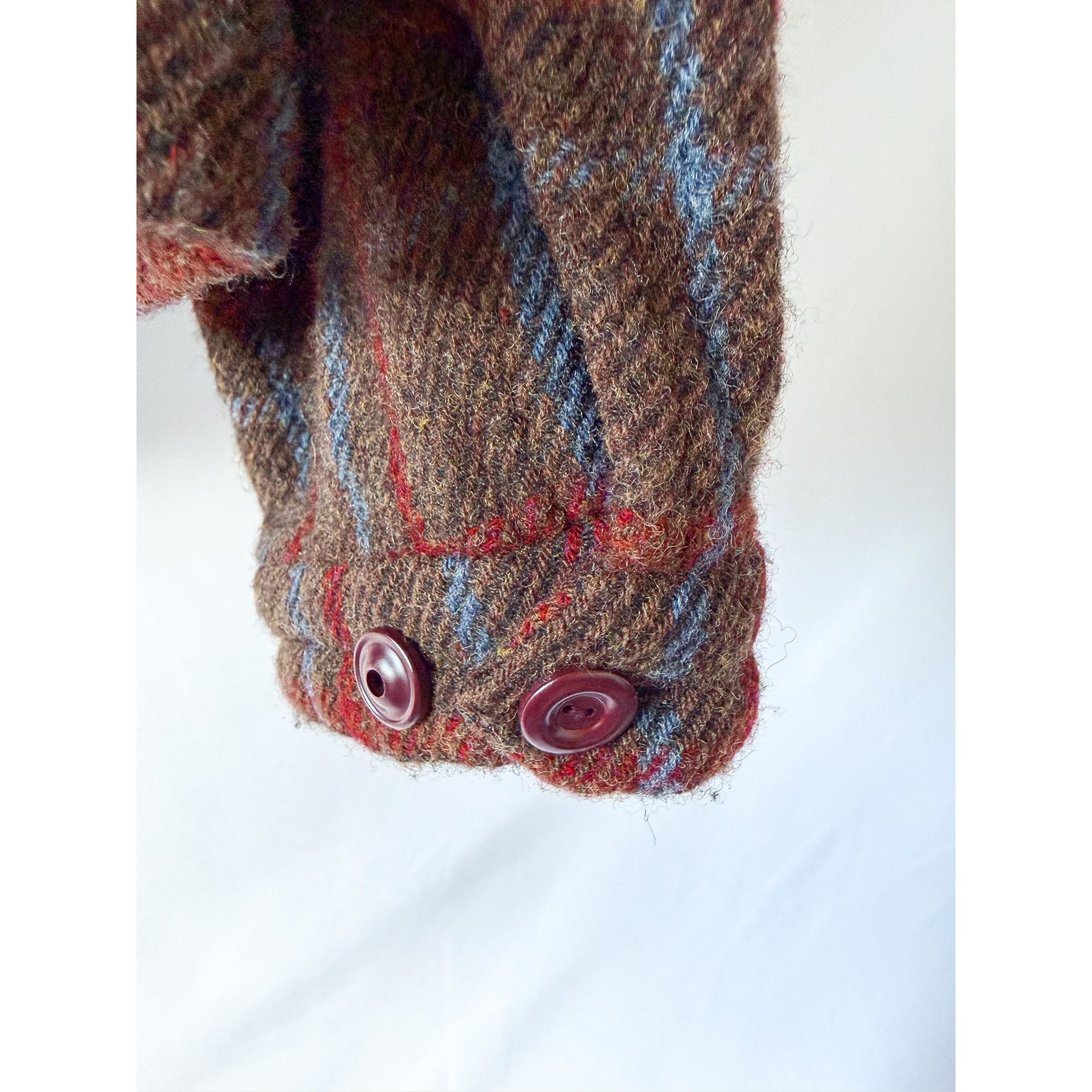 Undercover UNDERCOVER Brown Wool Check Jacket Size US XXL / EU 58 / 5 - 12 Thumbnail