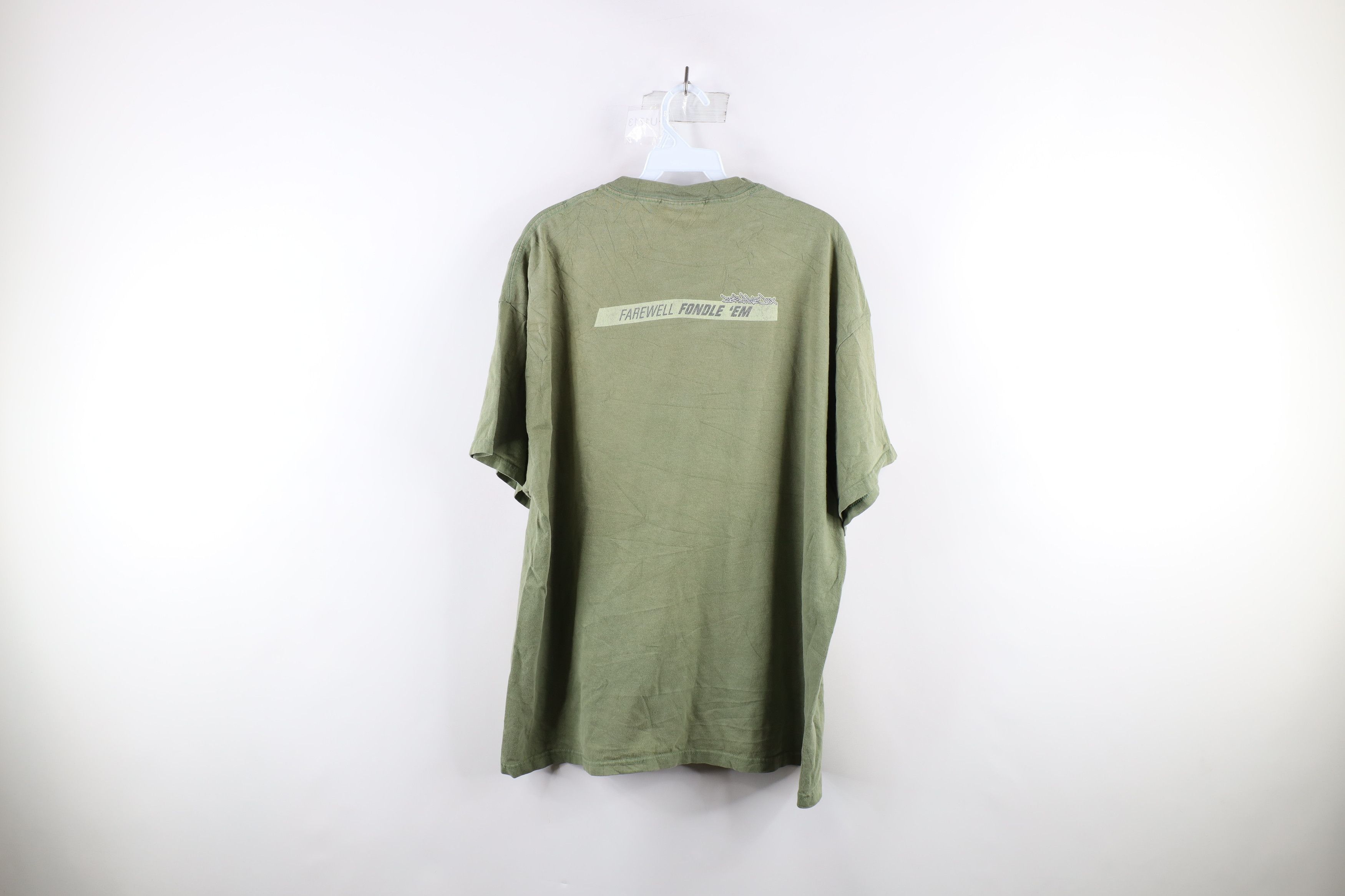 Vintage Vintage Y2K 2001 Fondle Em Records Farewell Tour T-Shirt Size US XL / EU 56 / 4 - 9 Thumbnail