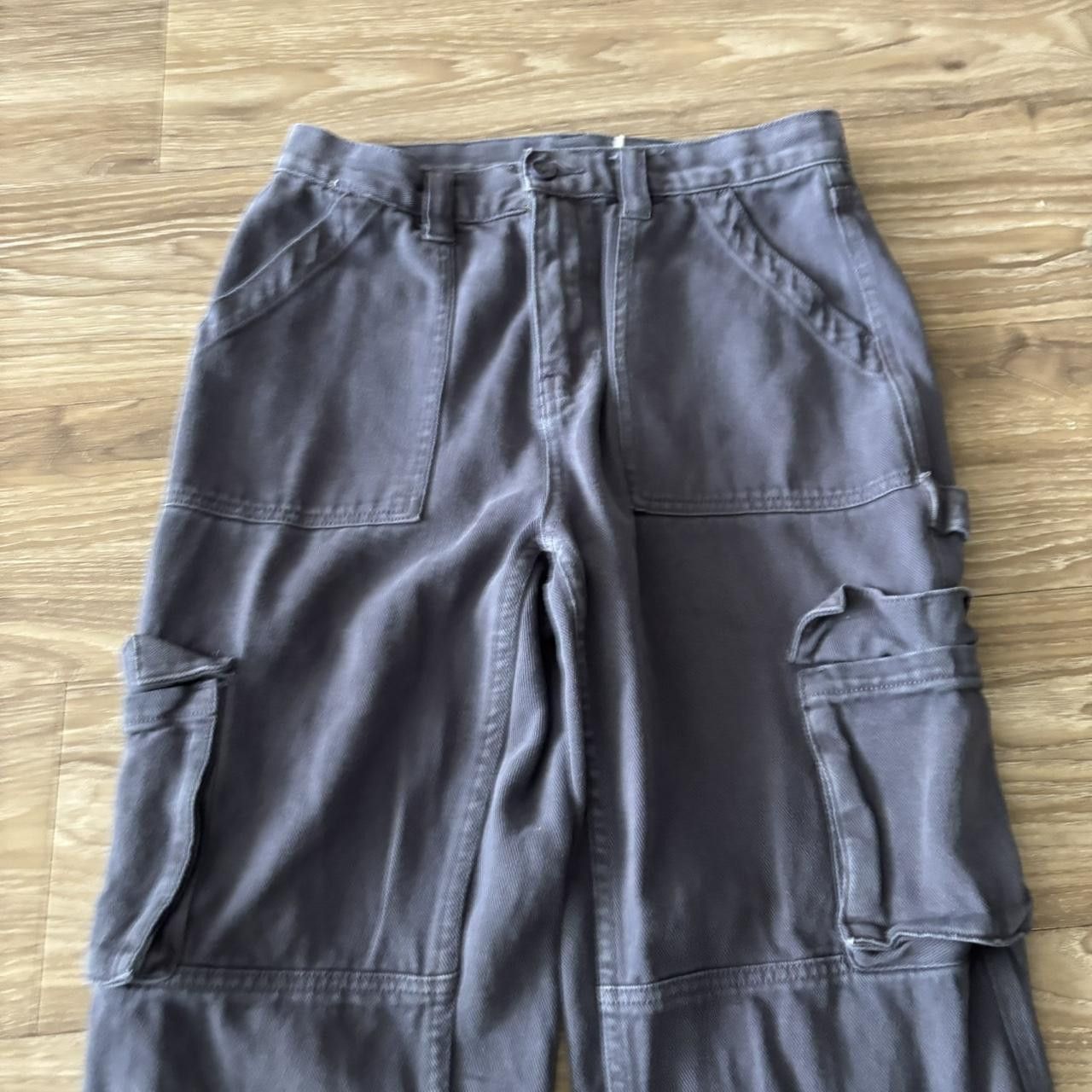 Japanese Brand Crazy Vintage Y2K/2000s Navy Blue Skater Style Cargo Pants! 29x31 Size US 29 - 5 Thumbnail