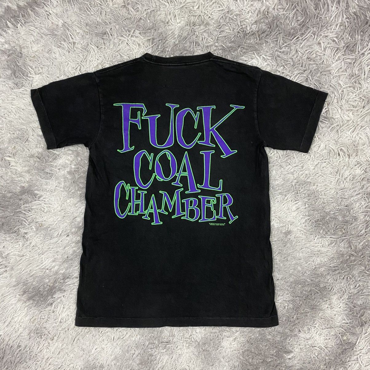 Band Tees Vintage bootleg metal band coal chamber double sided print Size US S / EU 44-46 / 1 - 2 Thumbnail