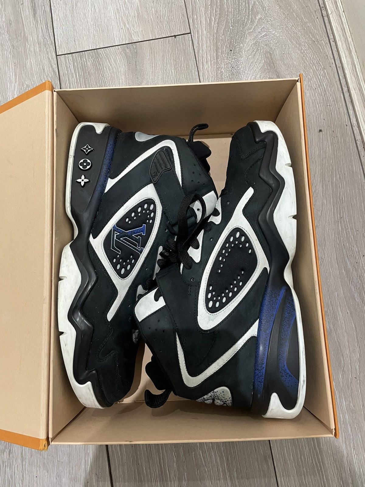 Virgil Abloh Louis Vuitton Basketball Sneakers