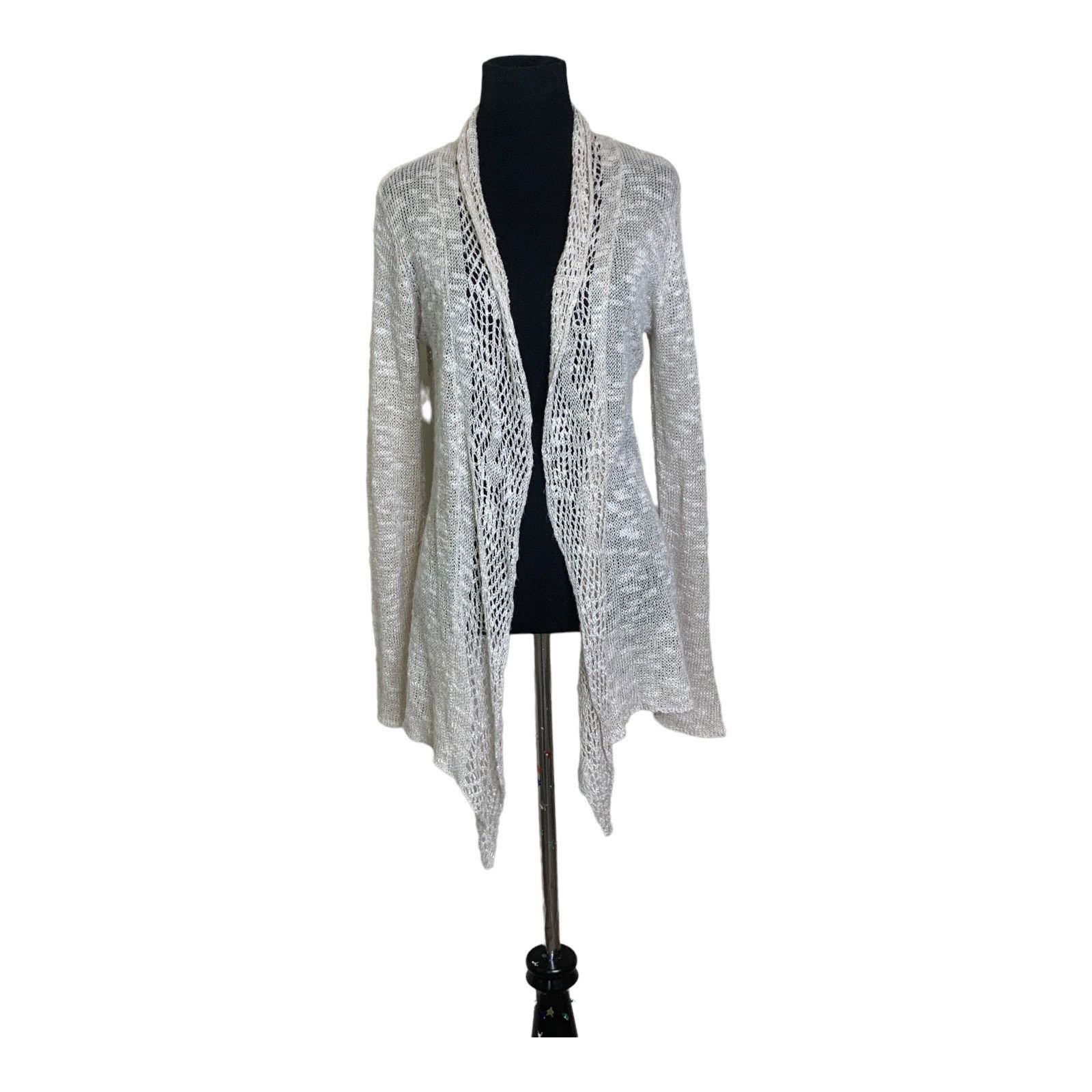 Eileen Fisher Eileen Fisher beige long sleeves open cardigan size Small Size S / US 4 / IT 40 - 10 Thumbnail