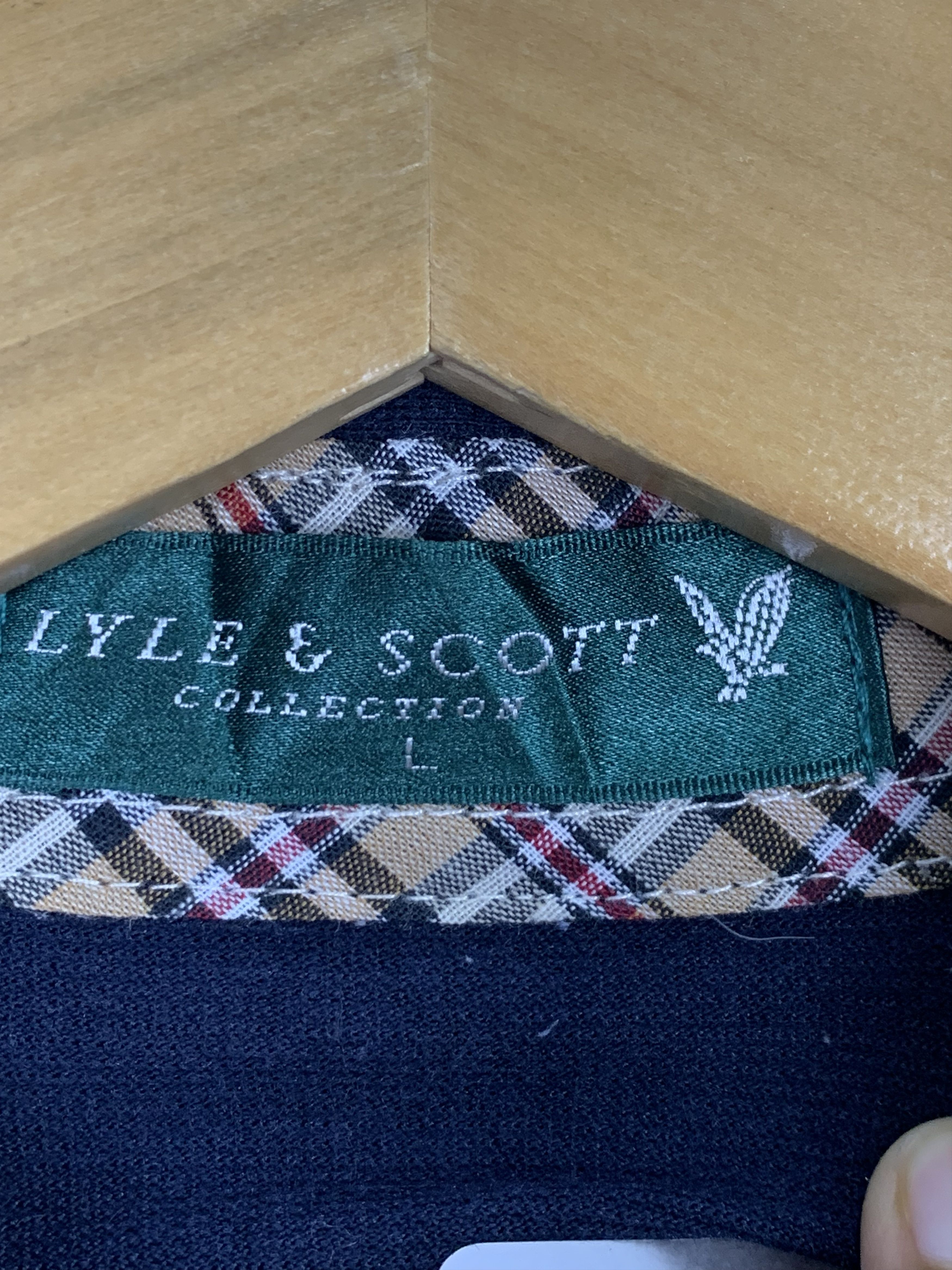 Lyle & Scott Vintage Lyle & Scott Polo t Shirt TA0208 Size US L / EU 52-54 / 3 - 5 Thumbnail