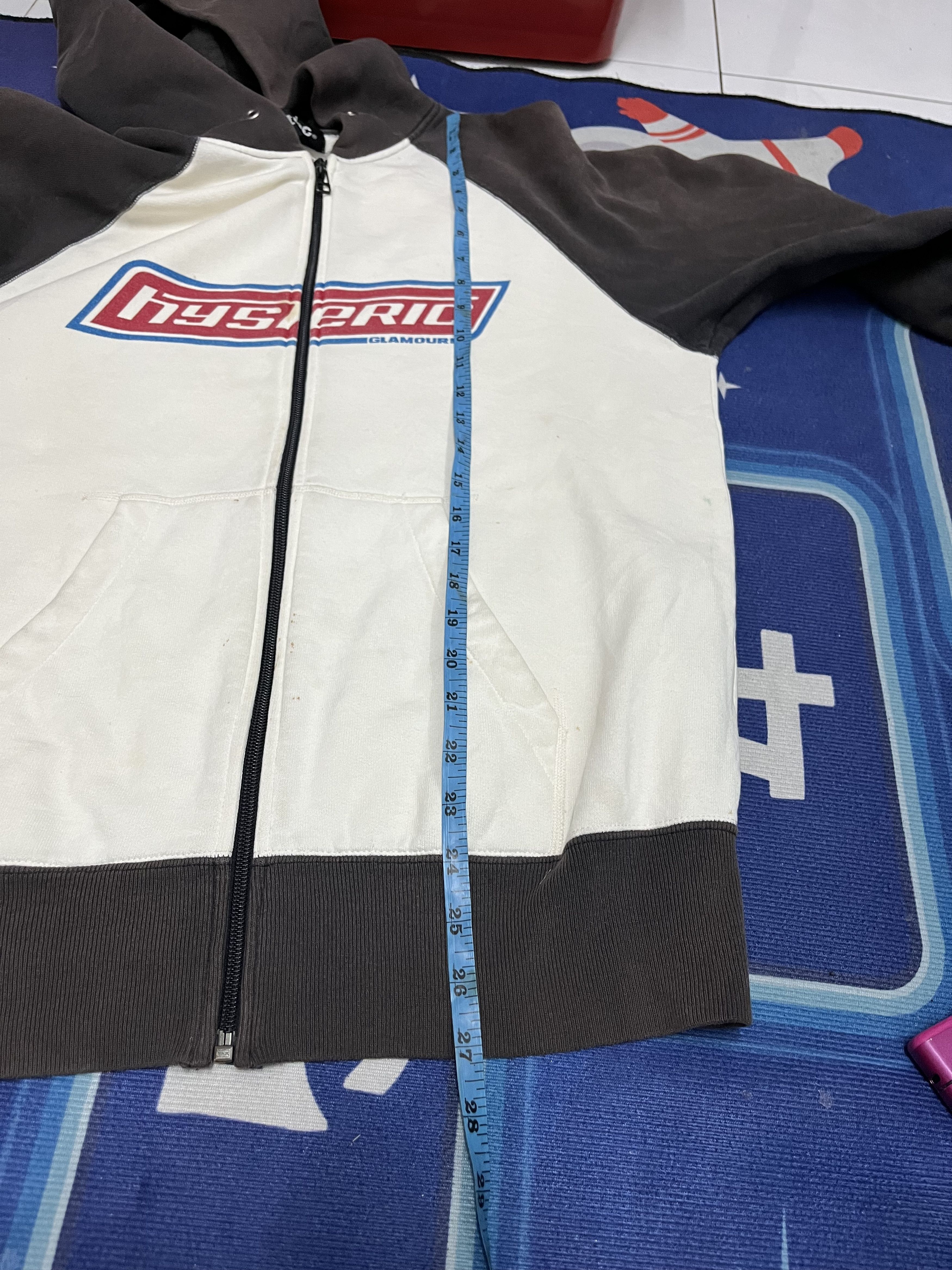 Hysteric Glamour Hysteric Glamour Visa Faded Hoodie Size US L / EU 52-54 / 3 - 7 Thumbnail