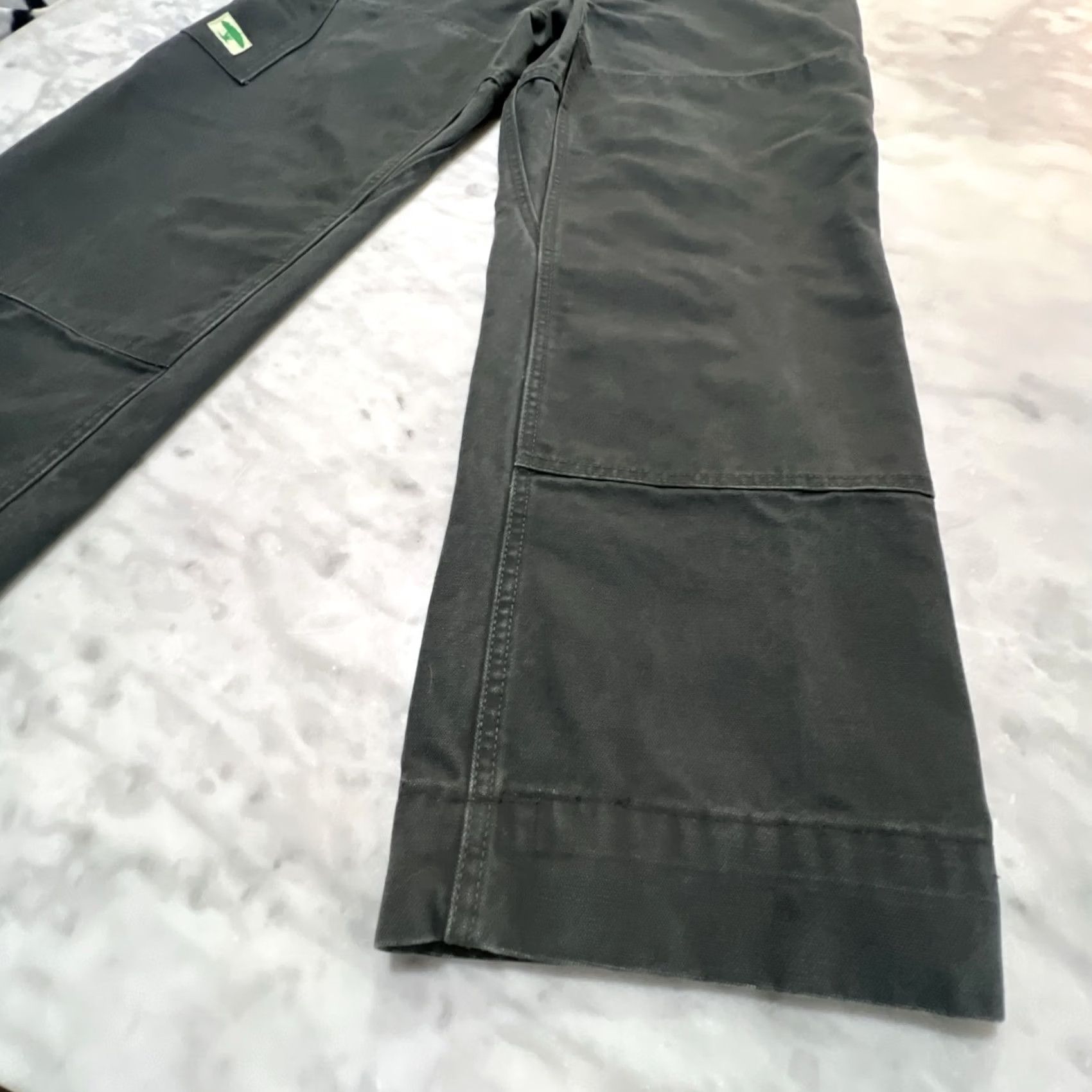 Vintage VINTAGE Arborwear Double Knee Women’s Pant Size 16 Style 152220 Shortened 27” Dark Green Size 38" / US 16 / IT 52 - 3 Thumbnail