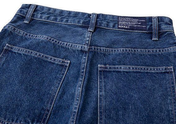 Vintage Men's Japanese retro casual washed jeans Size US 32 / EU 48 - 4 Thumbnail