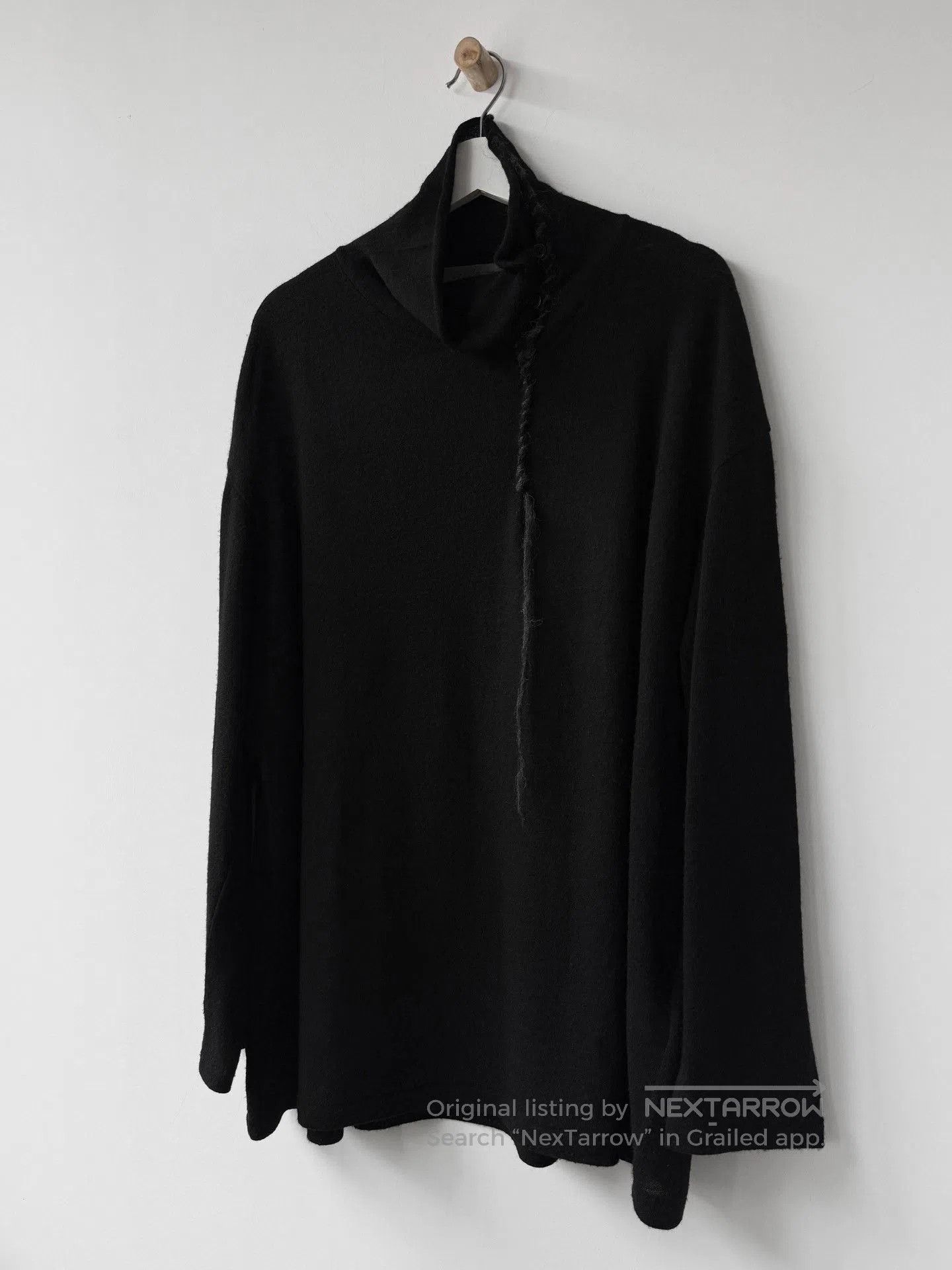 Yohji Yamamoto Yohji Yamamoto Pour Homme 24AW Turtleneck Top. Size US L / EU 52-54 / 3 - 2 Thumbnail
