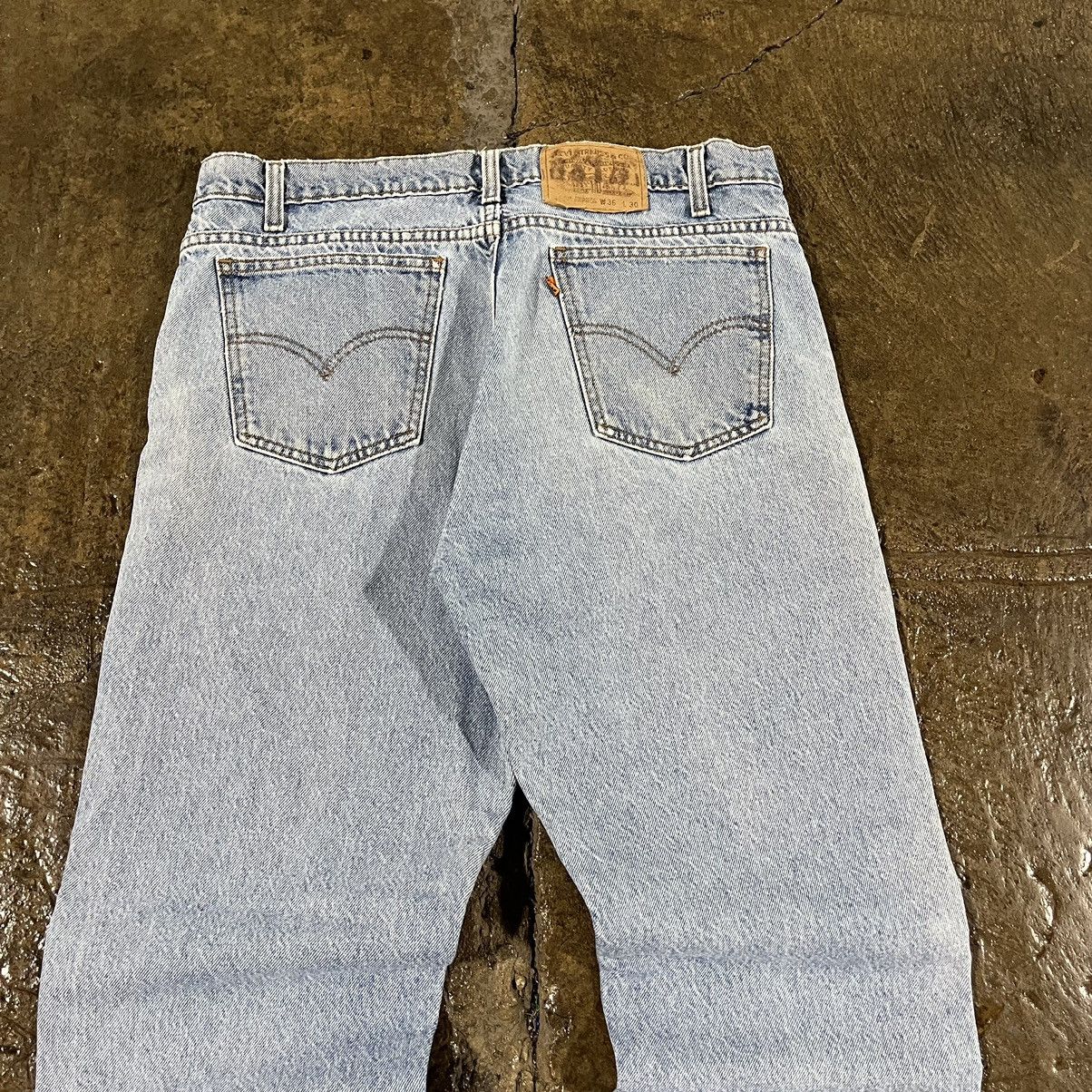 Levi's × Vintage Crazy Vintage 90s Levi's 505 Orange Tab Faded Skater Jeans Size US 36 / EU 52 - 3 Thumbnail