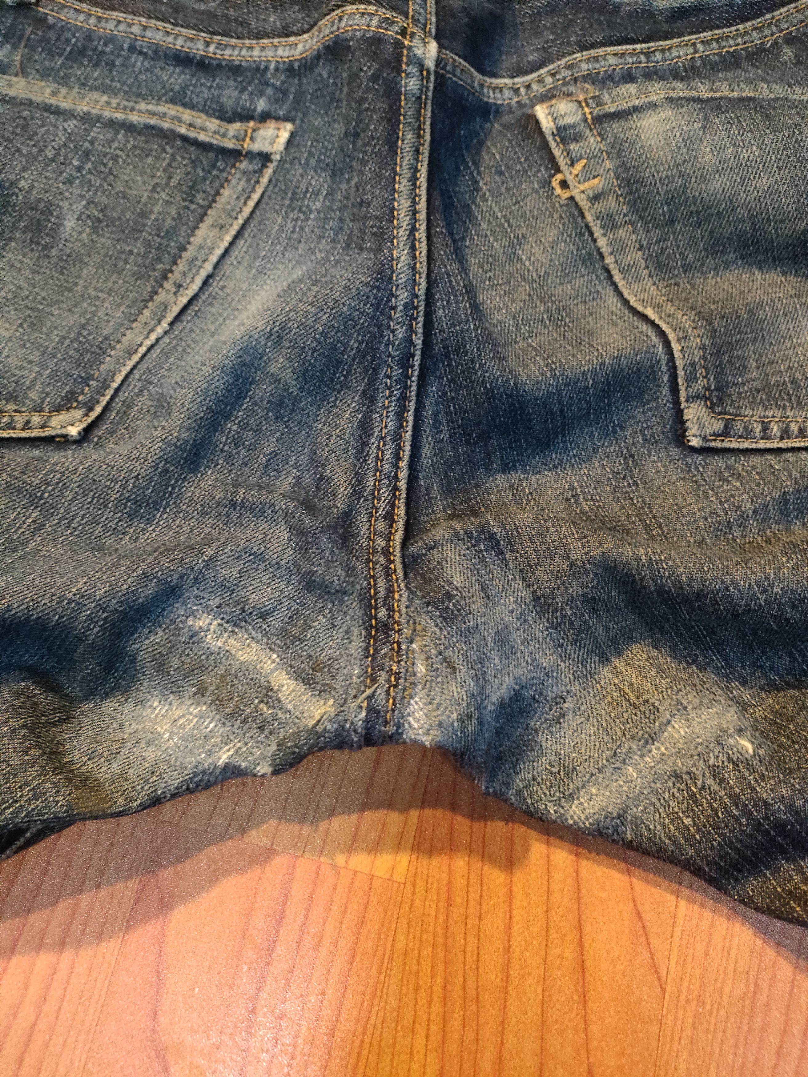 45rpm × Japanese Brand 45rpm Reworked Japanese Jeans Size US 31 - 5 Thumbnail