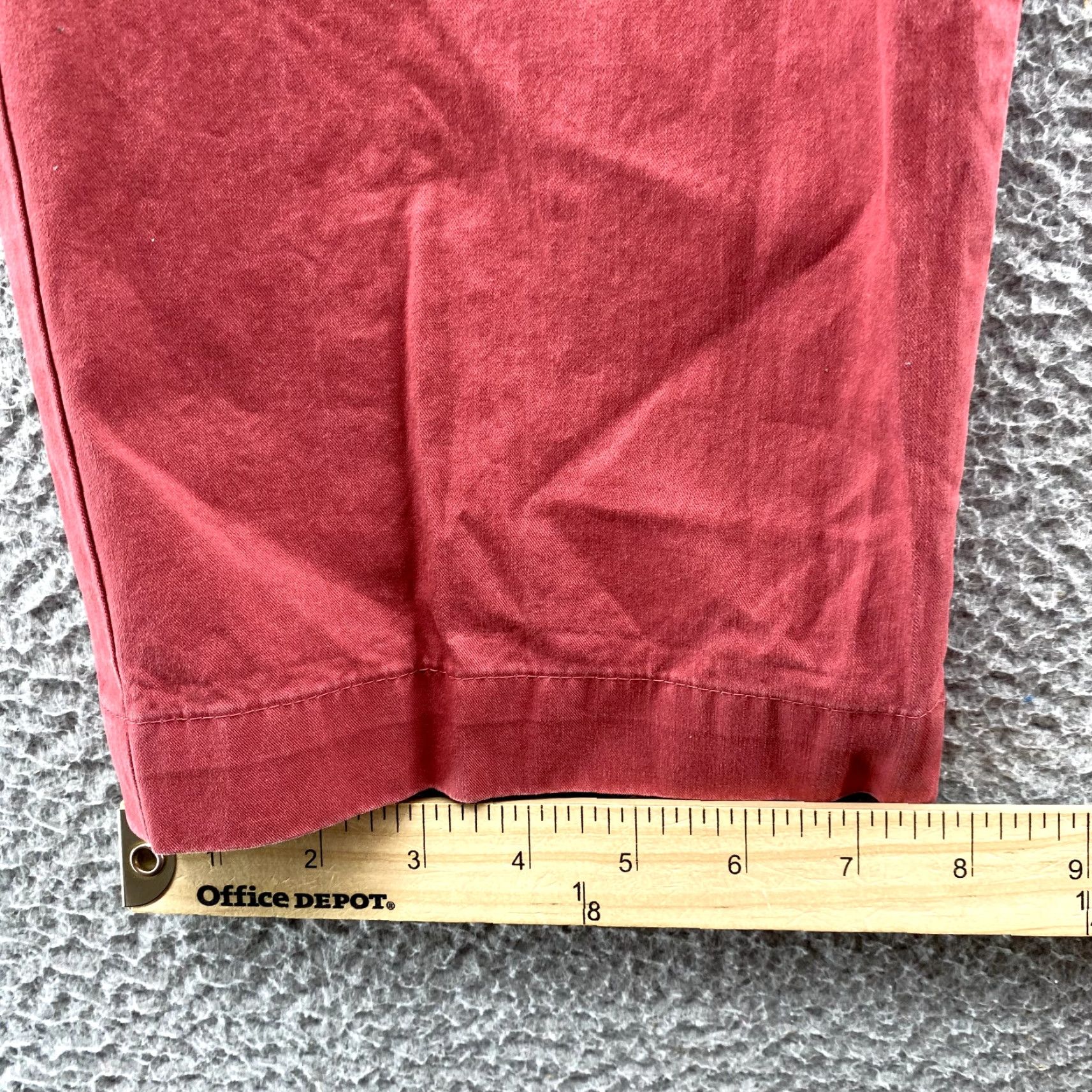 Brooks Brothers VINTAGE Brooks Brothers 346 Chino Pant Men 32x30 Red Flat Front Casual Preppy Yacht 90s Mens Size US 32 / EU 48 - 5 Thumbnail