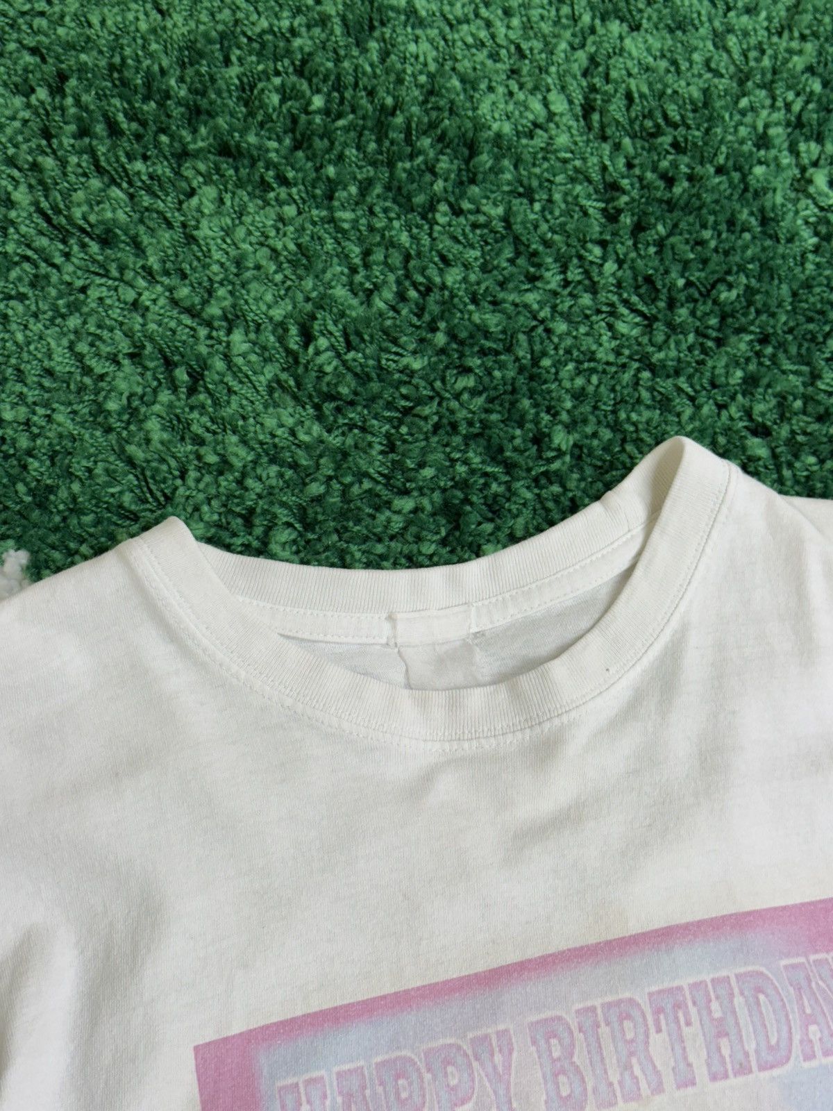 Vintage Vintage Baby Memorial Tee White Sz. Small Size US S / EU 44-46 / 1 - 6 Thumbnail
