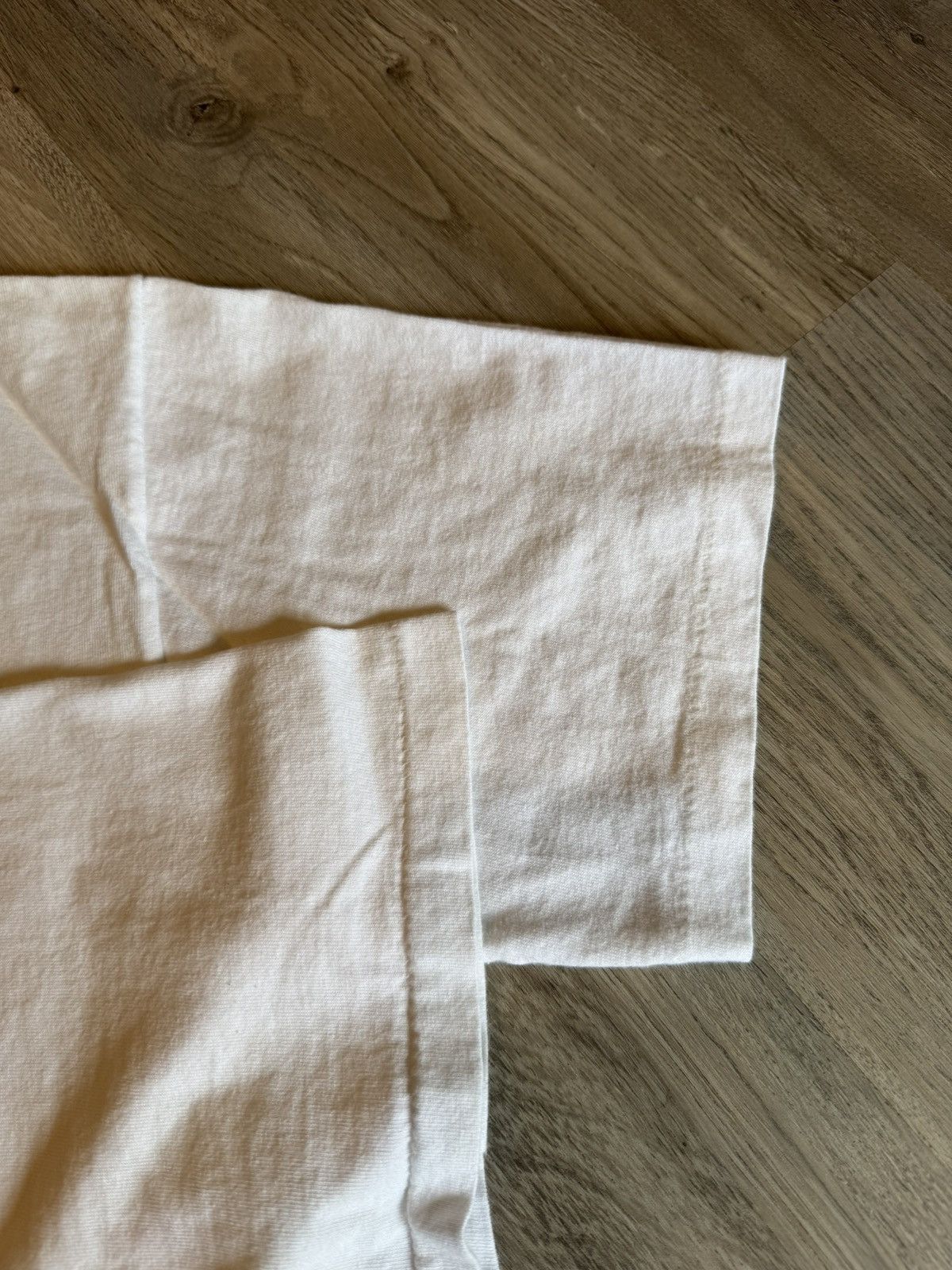 Vintage VINTAGE 90’S DRILL WHITE T SHIRT Size US M / EU 48-50 / 2 - 6 Thumbnail