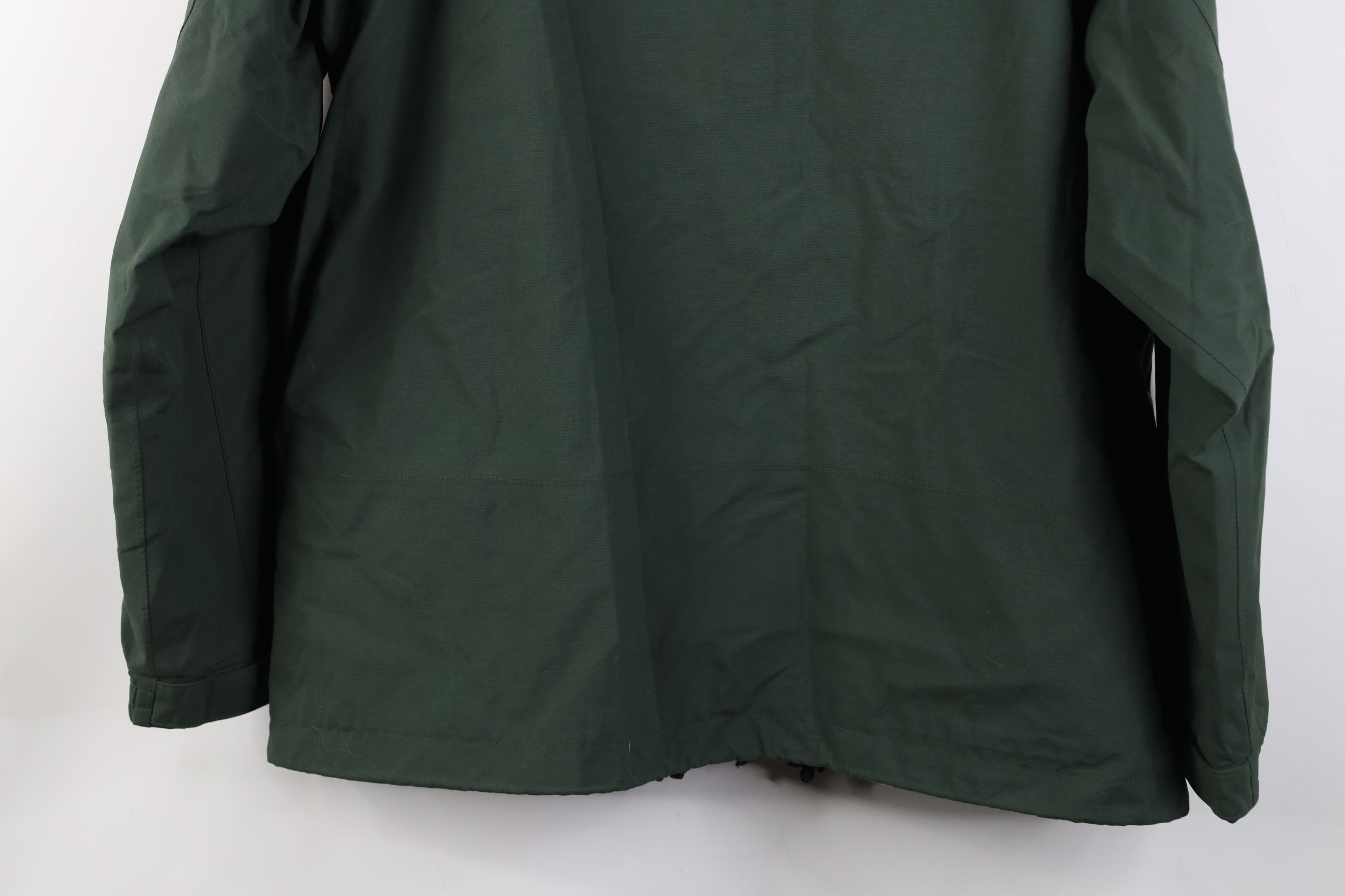 Cabelas Vintage 90s Cabelas Waterproof Hooded Rain Jacket Green Size M / US 6-8 / IT 42-44 - 16 Thumbnail