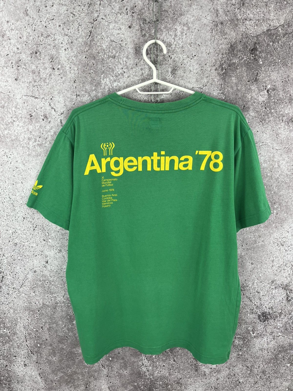 Adidas World Cup 2006 Argentina ‘78 Vtg Adidas Originals T-Shirt Size US L / EU 52-54 / 3 - 8 Thumbnail