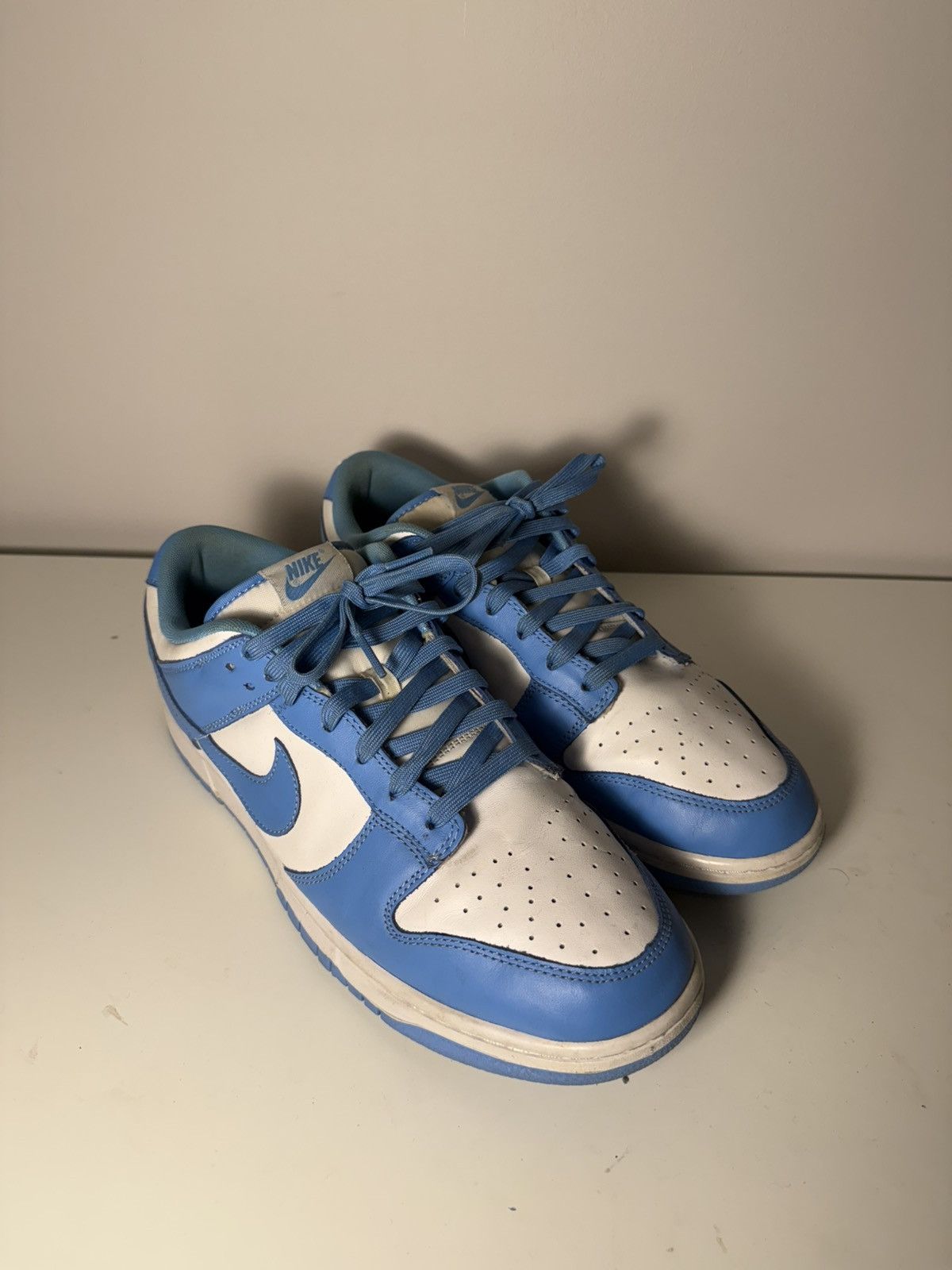 Nike Nike Dunk Low - University Blue (UNC) Size US 12.5 / EU 45-46 - 1 Thumbnail