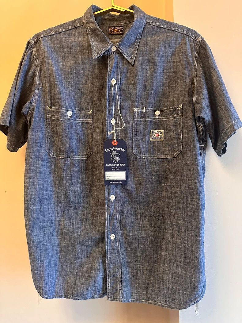 The Real McCoy's The Real McCoys Short-Sleeve Lightweight Shirt Size US L / EU 52-54 / 3 - 2 Thumbnail