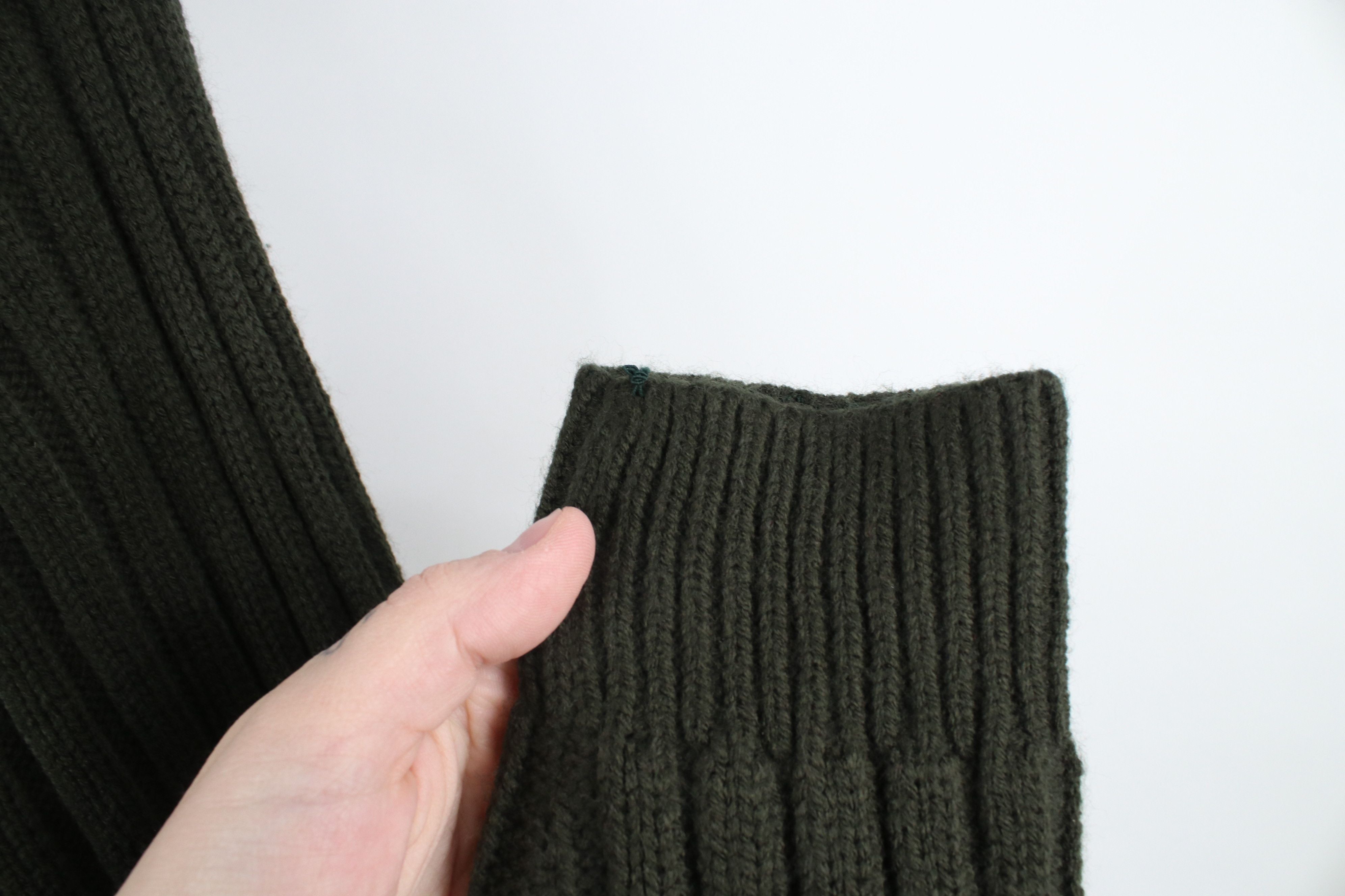 Vintage Deadstock Vintage 90s Streetwear Cable Knit Cardigan Sweater Size US M / EU 48-50 / 2 - 8 Thumbnail