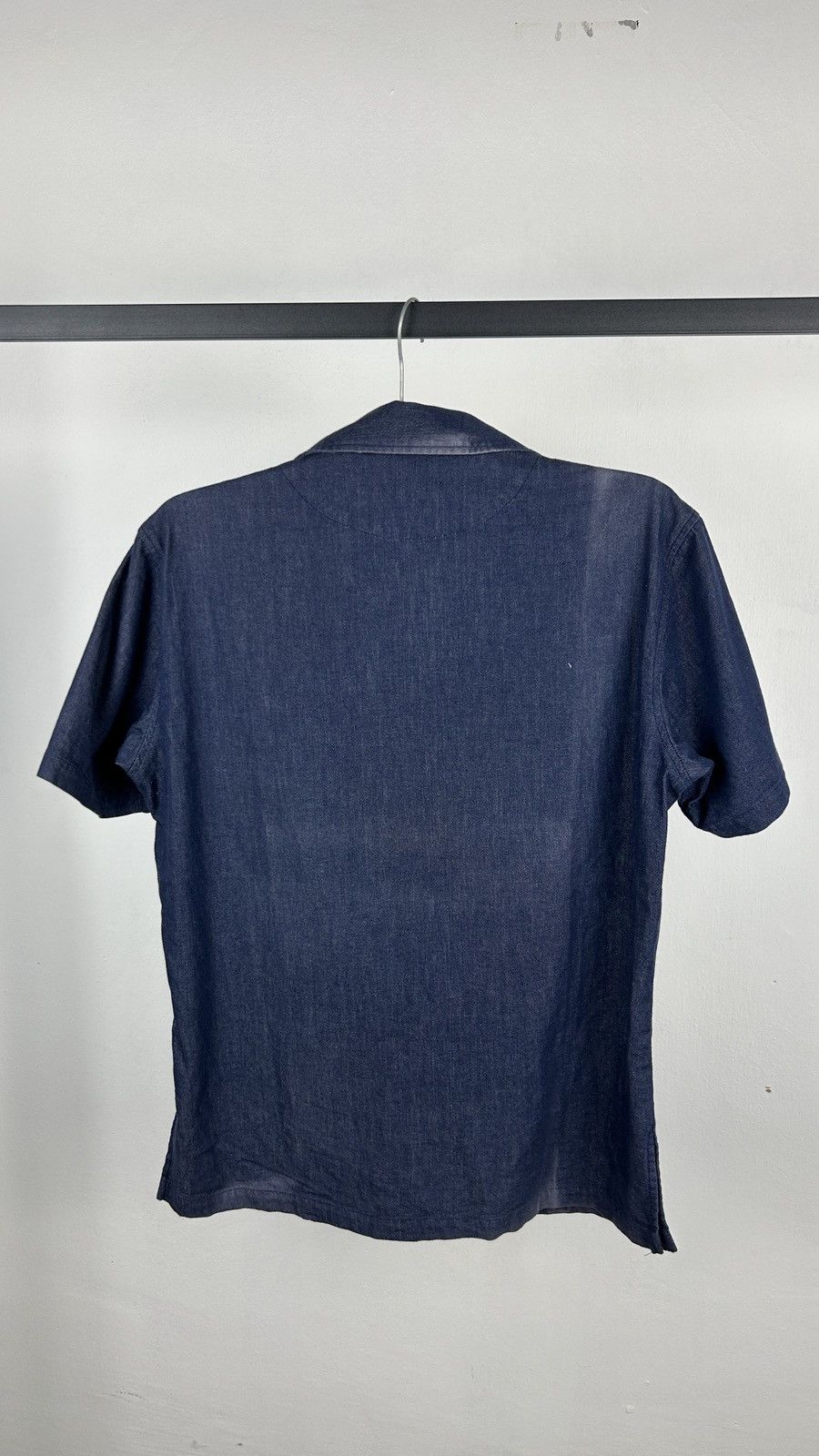 Japanese Brand × Tornado Mart Tornado Mart - Laceless Shirt Denim Size US M / EU 48-50 / 2 - 2 Thumbnail