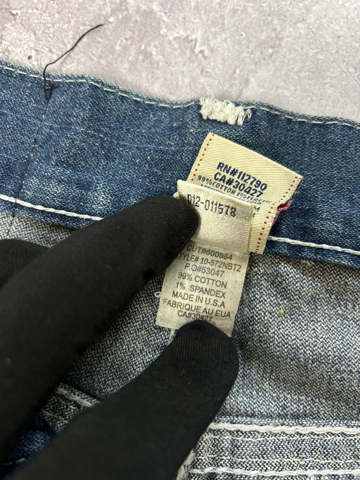 True Religion × Vintage True Religion Billy Super T Denim Blue Jeans Size W32 L33 Size US 32 / EU 48 - 13 Thumbnail