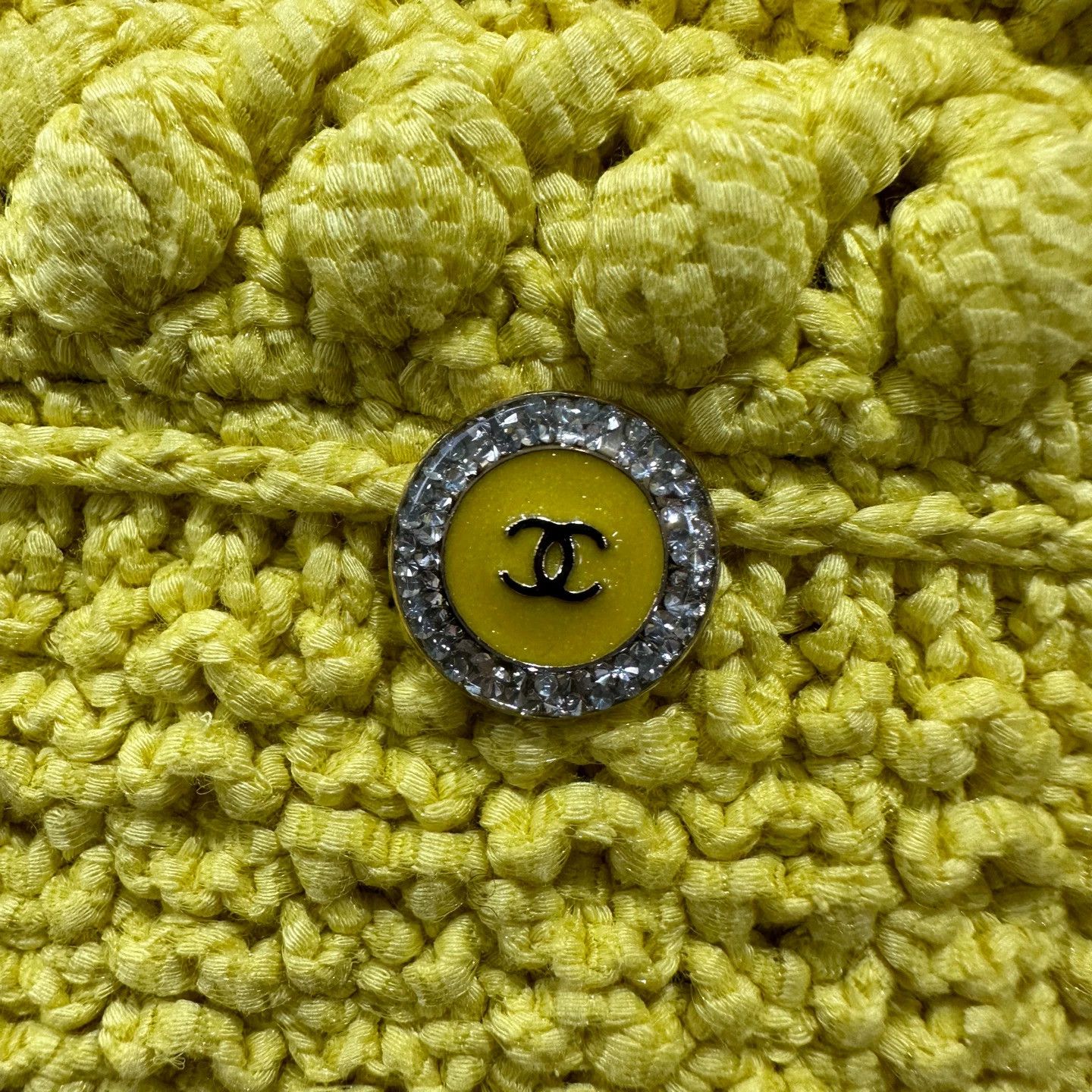 Chanel Chanel apr684 Crystal Logo Buckle Knit Vest 34 Size XS / US 0-2 / IT 36-38 - 7 Thumbnail