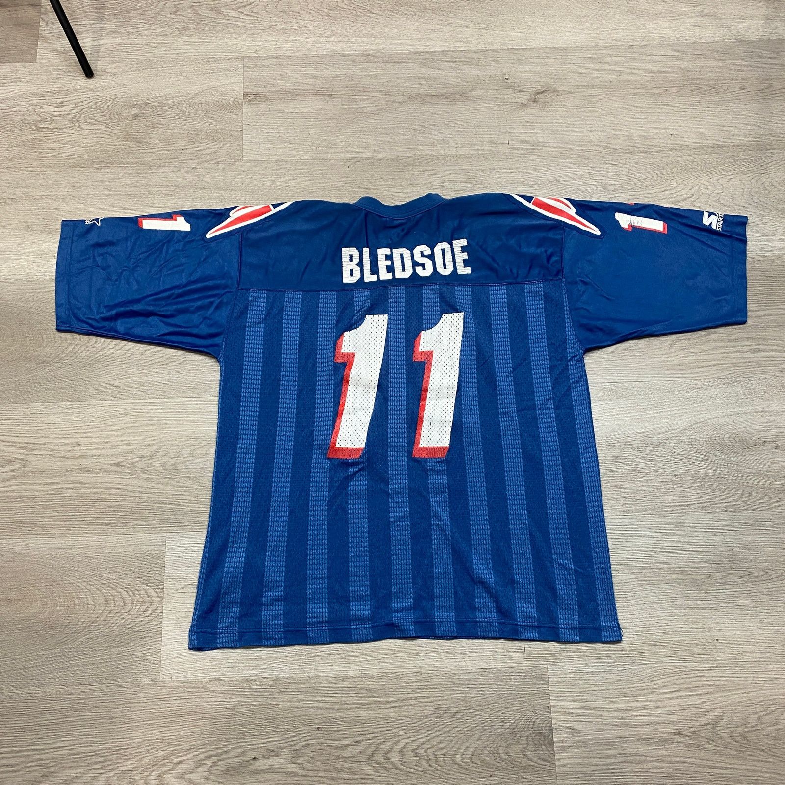 Starter Vintage New England Patriots Bledsoe 11 Starter Jersey 52/XL Size US XL / EU 56 / 4 - 3 Thumbnail