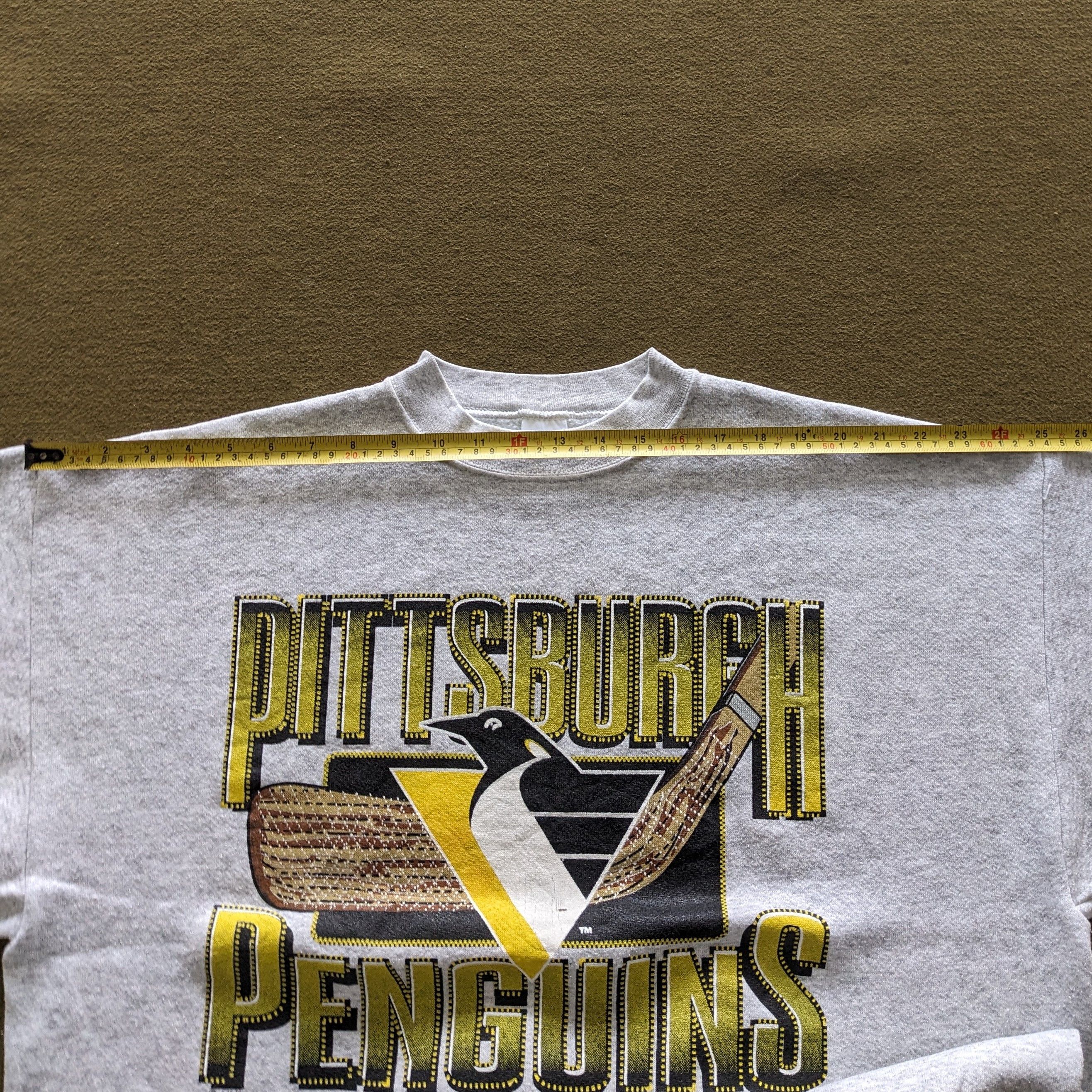 NHL Vintage PITTSBURGH PENGUINS NHL Sweatshirt Size US L / EU 52-54 / 3 - 5 Thumbnail