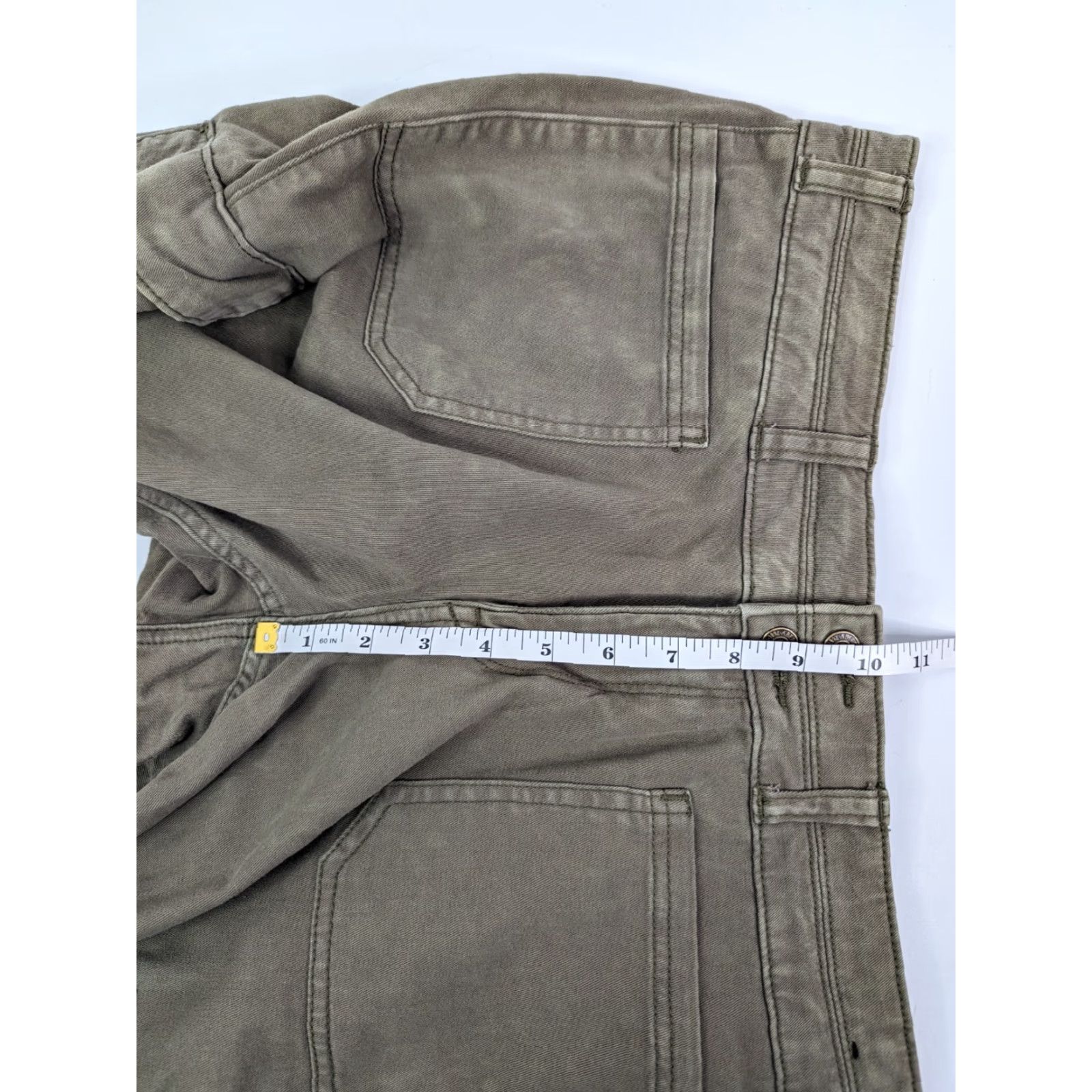 Abercrombie & Fitch VINTAGE Abercrombie & Fitch Pants Women 30 Green Cropped Cargo Outdoors Casual Size 30" / US 8 / IT 44 - 7 Thumbnail