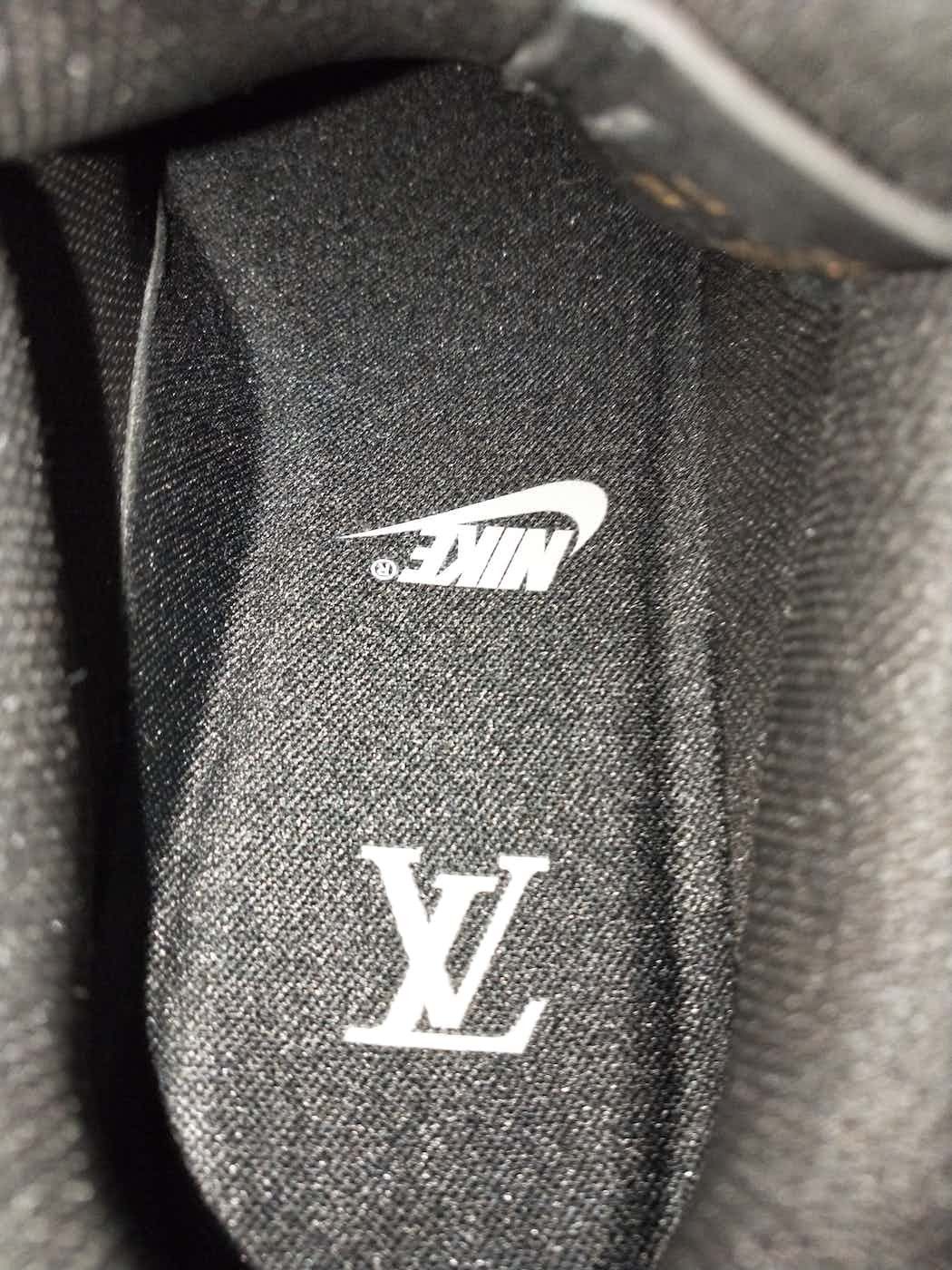 Louis Vuitton LV Nike Velour AF1 Sneakers Size US 7 / EU 40 - 7 Thumbnail