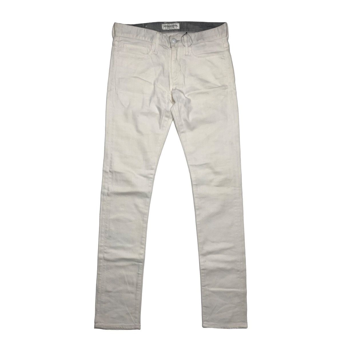 Vanquish Vanquish White Slim Denim Jeans Made in Japan W30 Size US 30 / EU 46 - 1 Thumbnail
