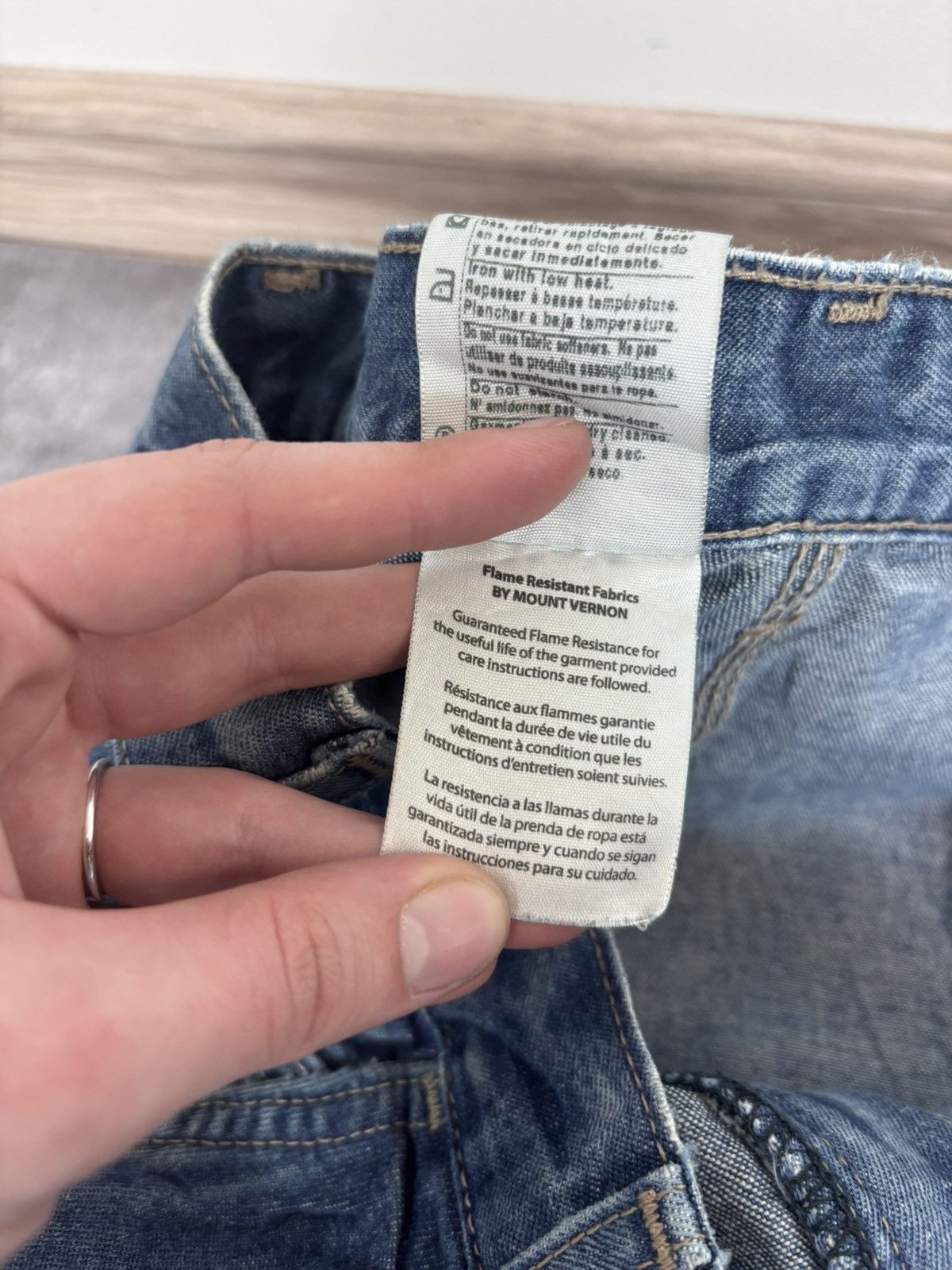 Carhartt Carhartt FR Flame Resistant Men’s Denim Jeans Size US 38 / EU 54 - 22 Thumbnail