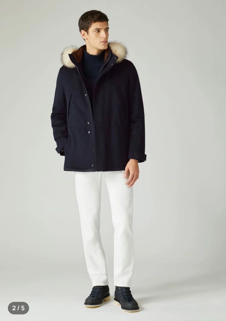 Loro Piana LORO PIANA Sheepskin coat jacket Size M / US 6-8 / IT 42-44 - 2 Thumbnail