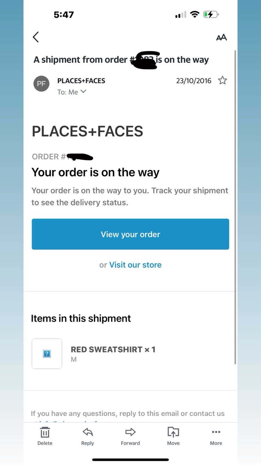 Places + Faces Places Plus Faces Red sweatshirt & zine magazine extra Size US M / EU 48-50 / 2 - 9 Thumbnail