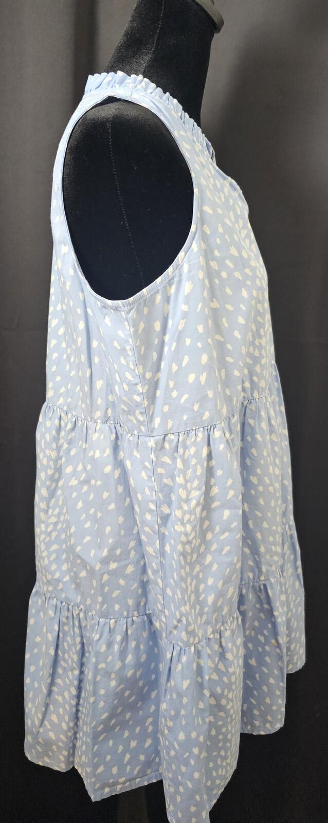 Other Mud Pie Dress Blue & White Womens Size M Size M / US 6-8 / IT 42-44 - 3 Thumbnail