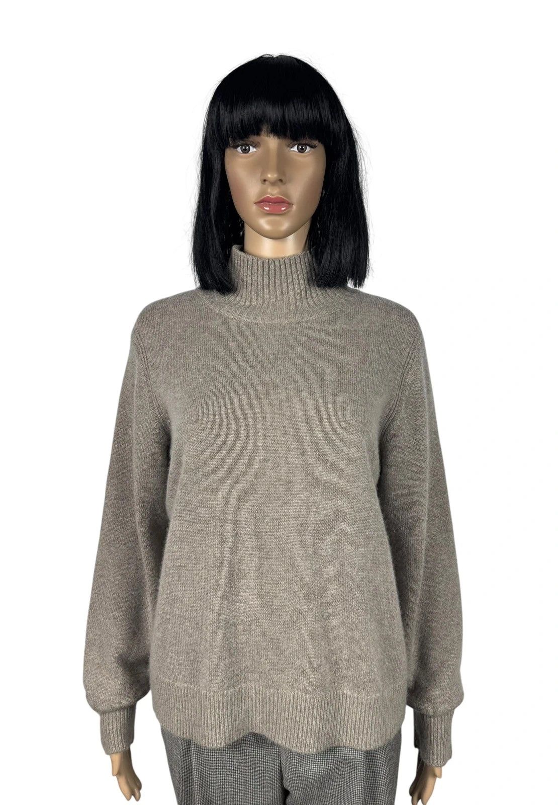 Reserved Reserved 100% Cashmere Sweater Mock Neck size L Size L / US 10 / IT 46 - 1 Thumbnail