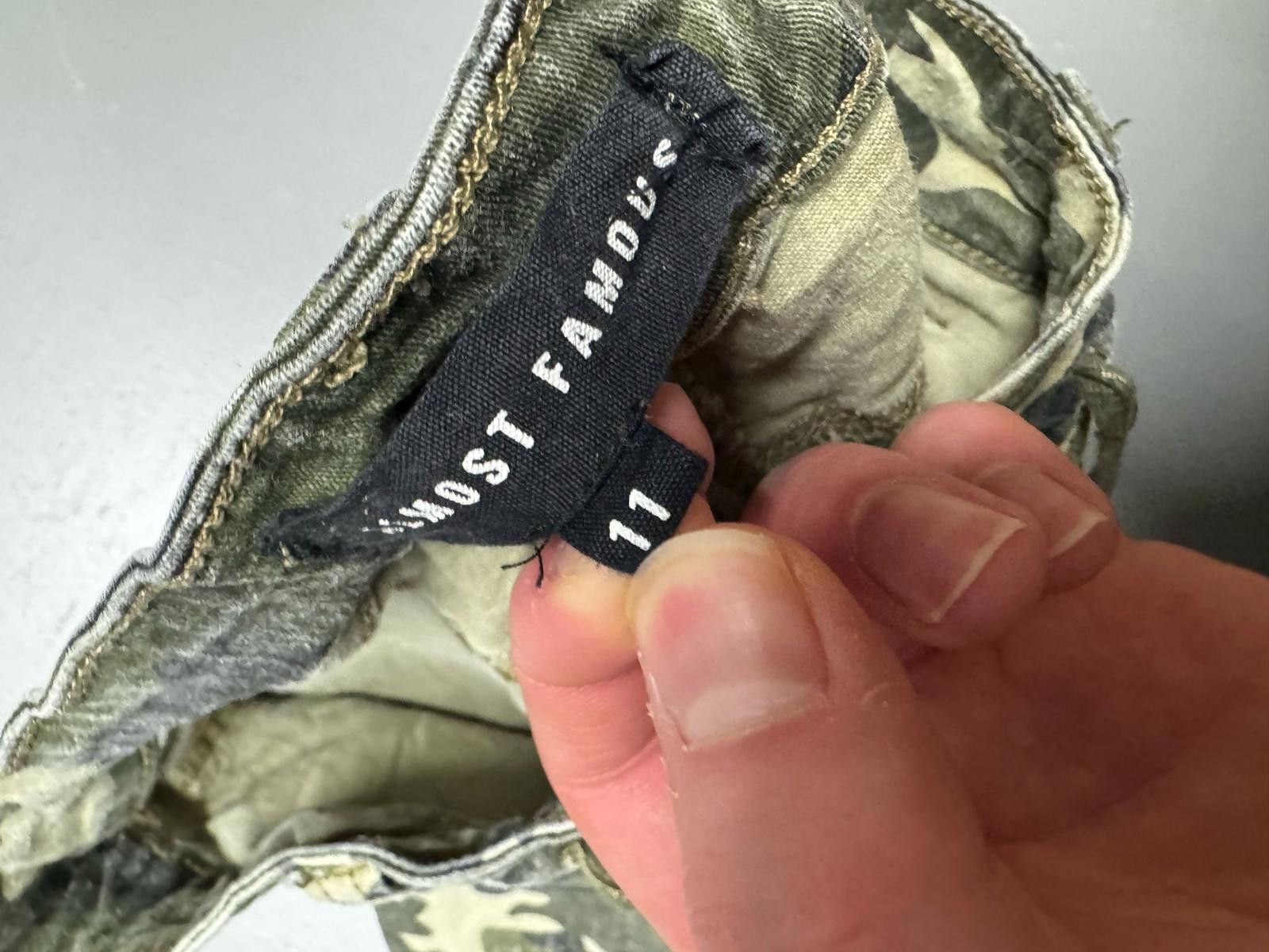 Almost Famous Almost Famous Camo Cargo Pants - Size 11 Size 30" / US 8 / IT 44 - 4 Thumbnail