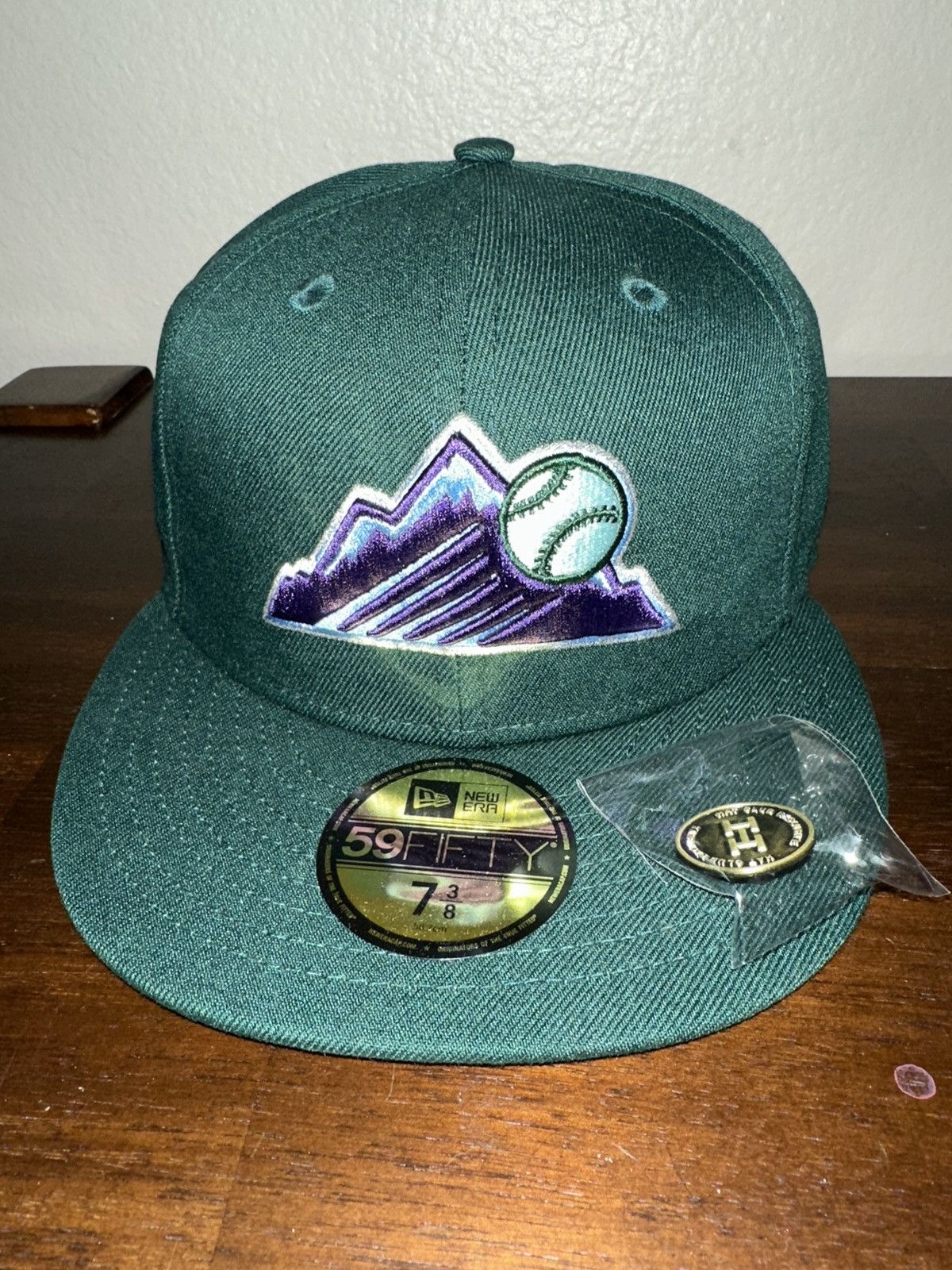 Hat Club × New Era Hat Club Icy UV Rockies MTN Green 73/8 Size ONE SIZE - 1 Thumbnail