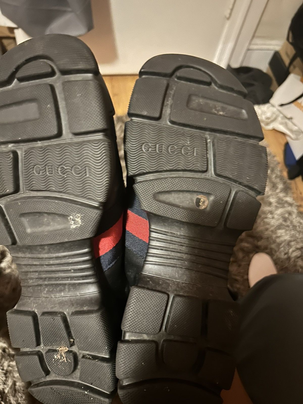 Gucci gucci nathan web marathon sneaker Size US 9 / EU 42 - 8 Thumbnail