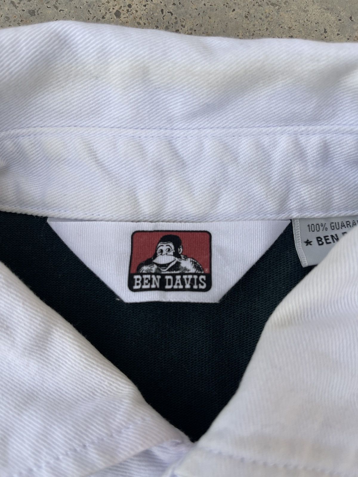 Ben Davis × Vintage Ben Davis Polo Rugby Long sleeve Size US XXL / EU 58 / 5 - 14 Thumbnail