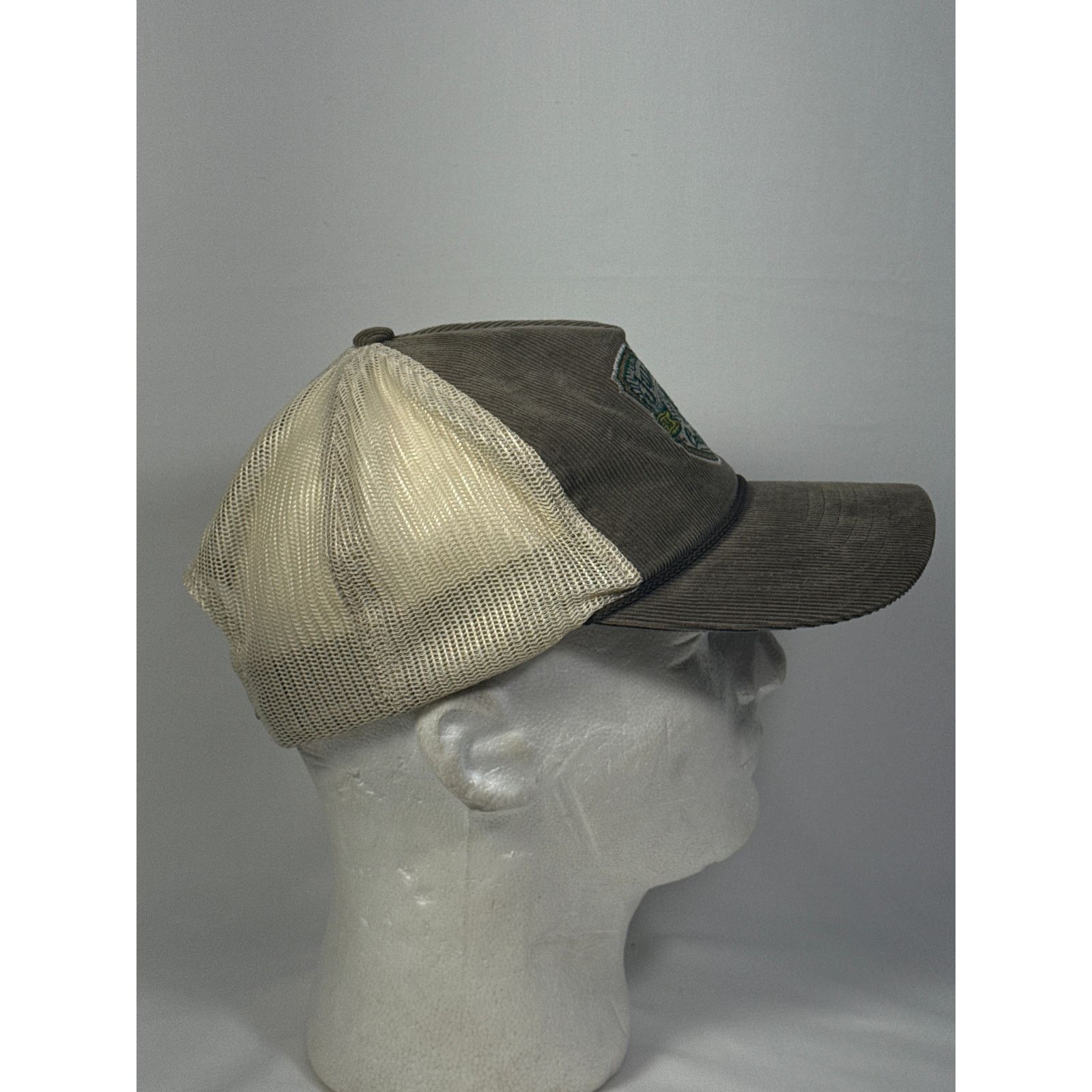 Richardson Vintage Julian CA Corduroy Trucker Hat - Retro Brown Mesh Size ONE SIZE - 6 Thumbnail