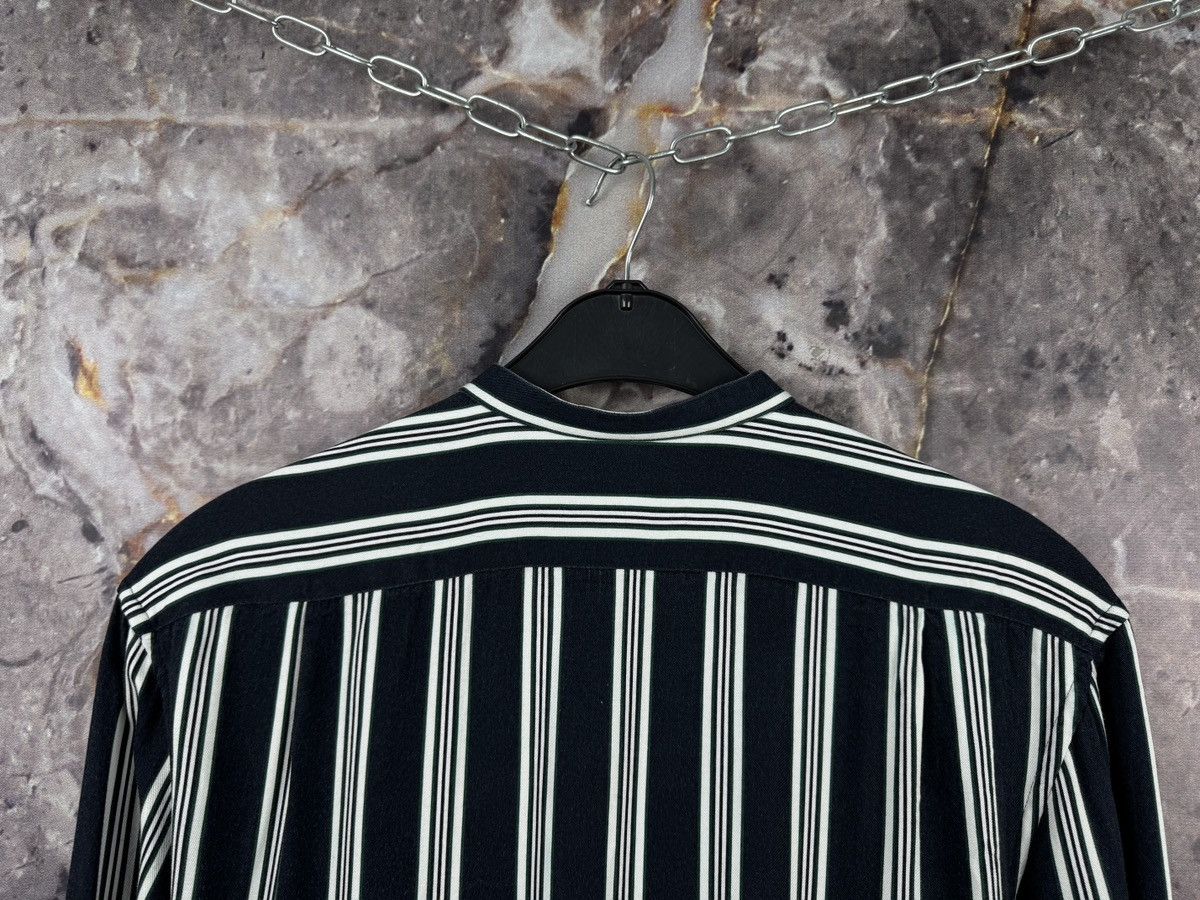 Reiss Reiss Men’s Striped Button Up Shirt Long Sleeve Black White Size US M / EU 48-50 / 2 - 10 Thumbnail
