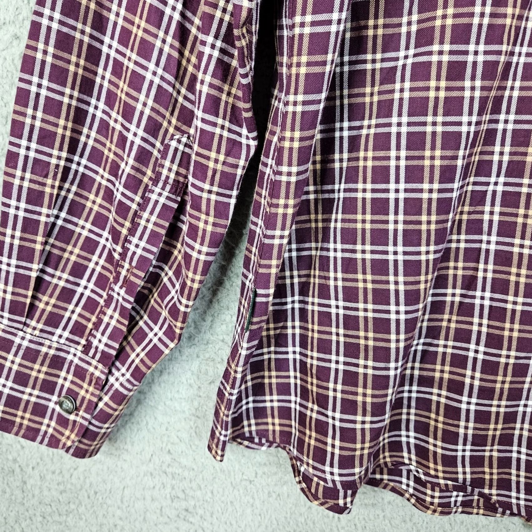 Rodd & Gunn Rodd & Gunn Sports fit Men’s Plaid Button-Up Casual Shirt XL Multicolor, Button-Down, Long Sleeve, Cotton, Regular, Fashion, Across Seasons, Mens Size US XL / EU 56 / 4 - 7 Thumbnail
