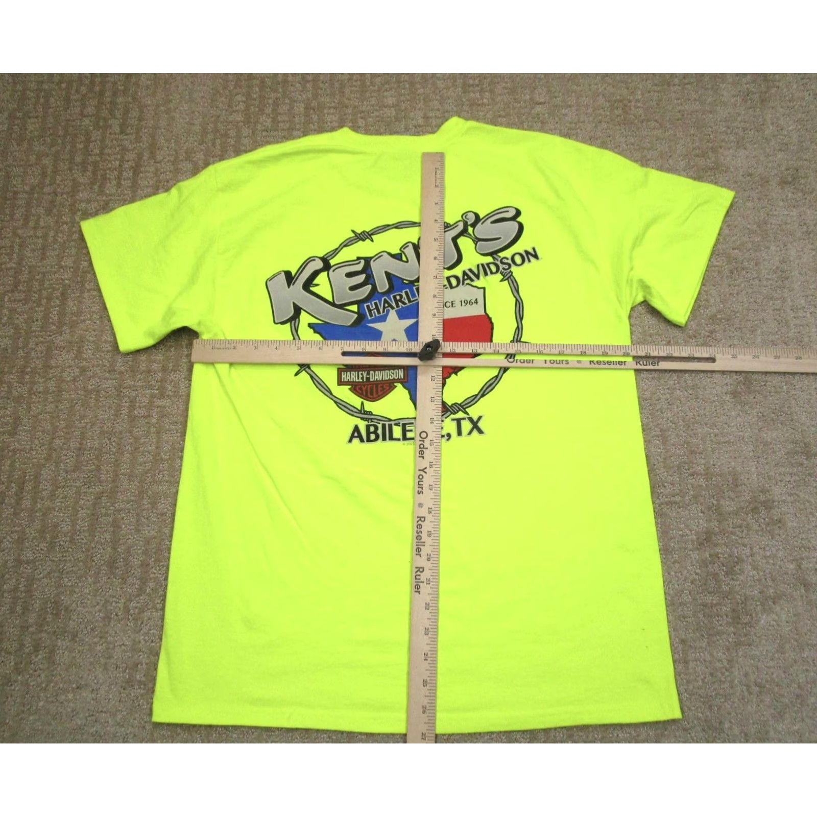 Harley Davidson Harley-Davidson Shirt Mens Large Green Pocket Tee T-Shirt USA 2010-2019 Motorcycle Biker Logo Size US L / EU 52-54 / 3 - 6 Thumbnail