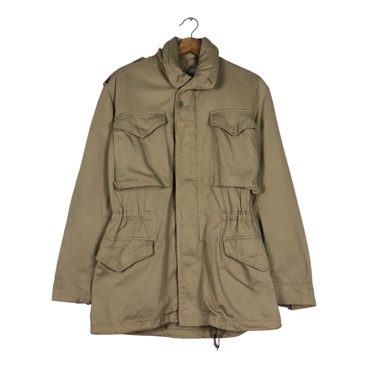Alpha Industries 🔥VINTAGE BIKER MILITARY JACKET ALPHA INDUSTRIES MULTI POCKE Size US S / EU 44-46 / 1 - 1 Thumbnail