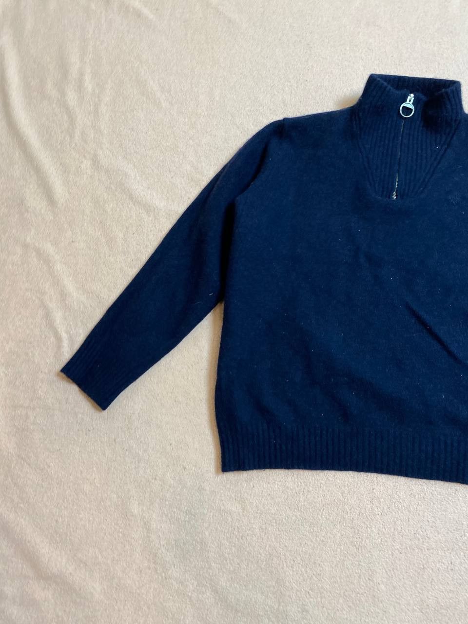 Barbour × Vintage Barbour Mens Half Zip top Jumper sweater long sleeve Size US XXL / EU 58 / 5 - 8 Thumbnail