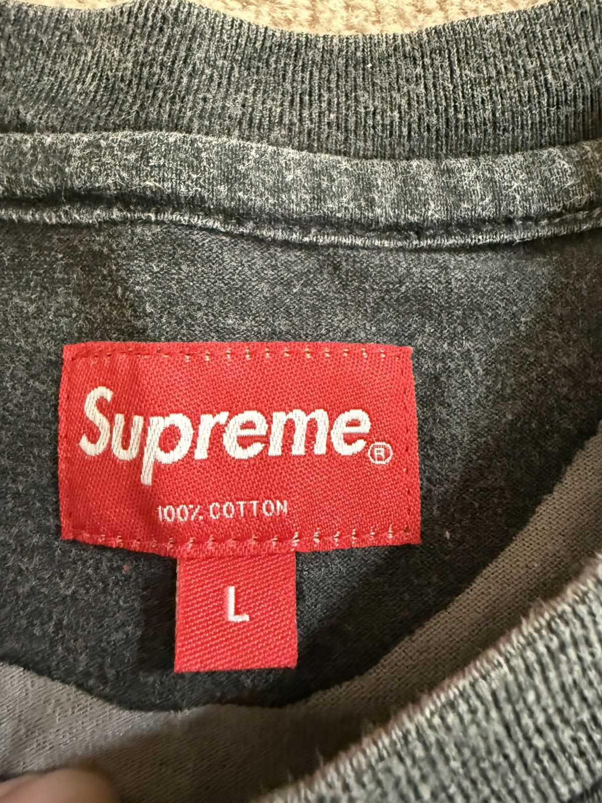 Supreme Supreme S/S Gradient Top Grey Size L Size US L / EU 52-54 / 3 - 2 Thumbnail
