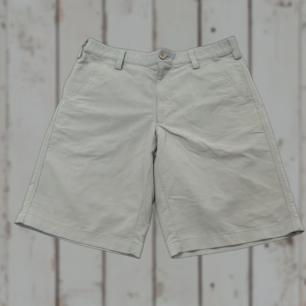Under Armour Under Armour Shorts Men's 32 Beige Golf Storm Fish Hunter Tan Loose Fit Casual Sports Outdoor 5-Pocket Design Regular Mens Size US 32 / EU 48 - 1 Thumbnail