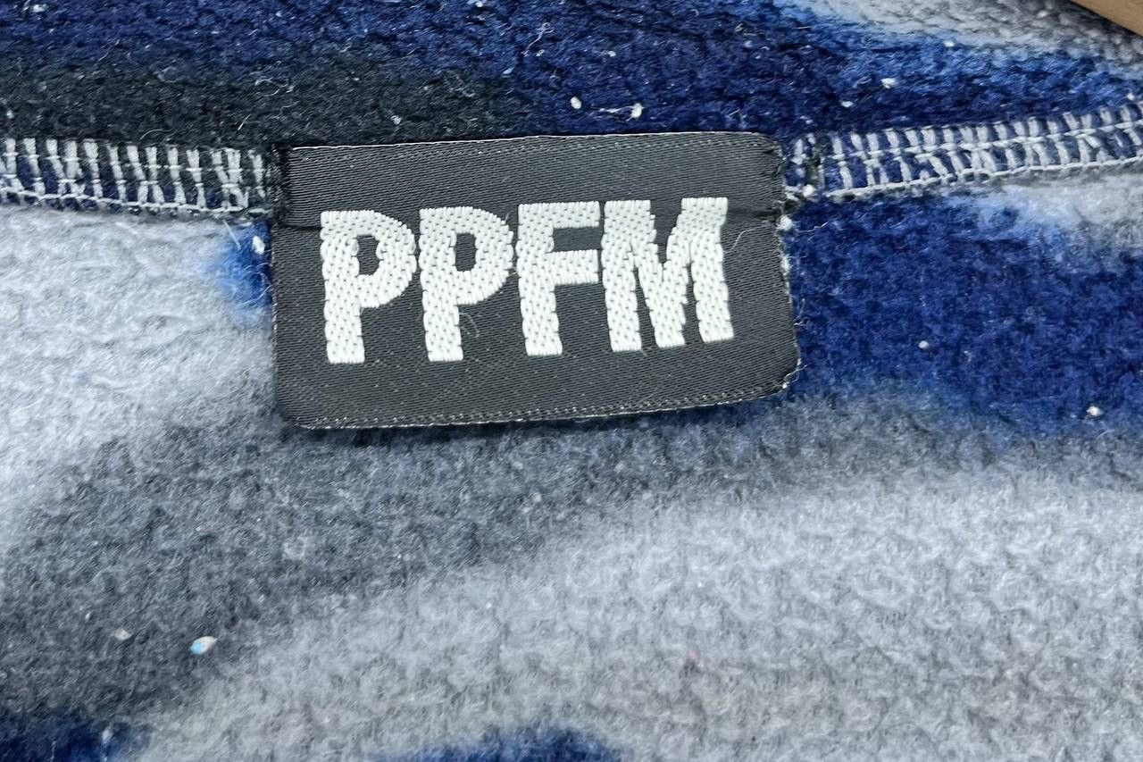 PPFM Vintage PPFM Military Camo Fleece Zip Up Punk Jacket Size US L / EU 52-54 / 3 - 8 Thumbnail