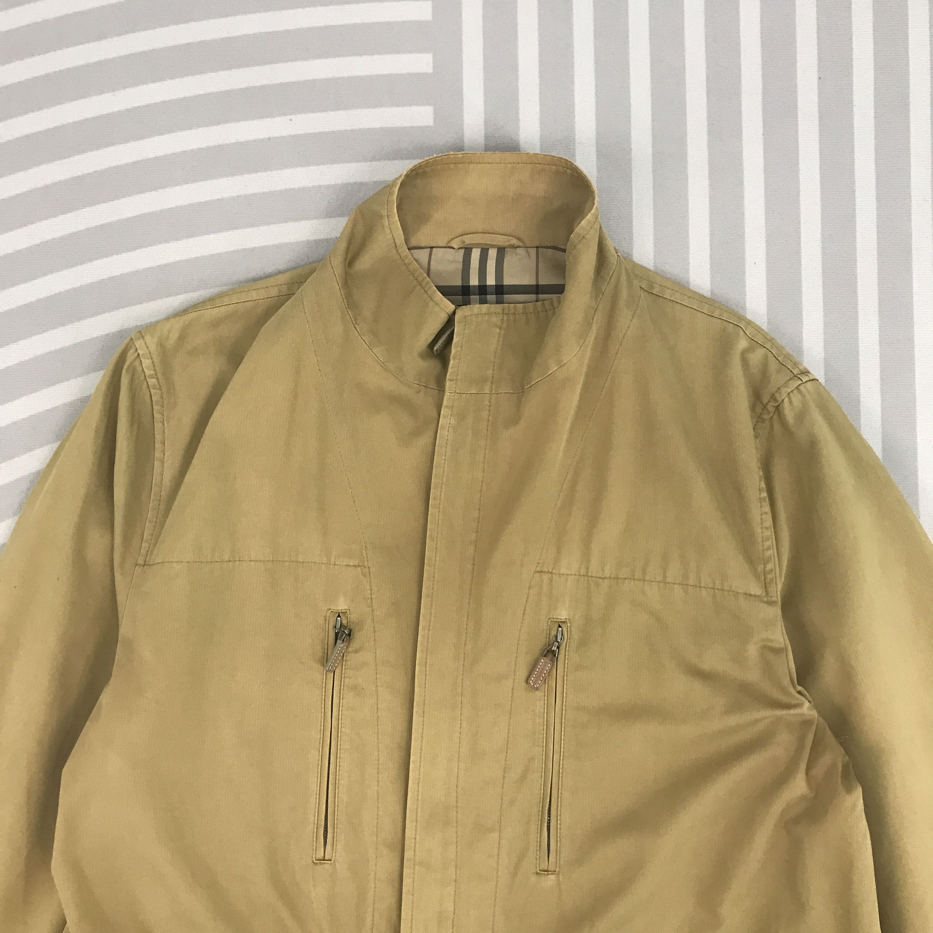 Burberry × Vintage Vintage Burberry London Parkas Style design zipper Jacket Size US L / EU 52-54 / 3 - 2 Thumbnail